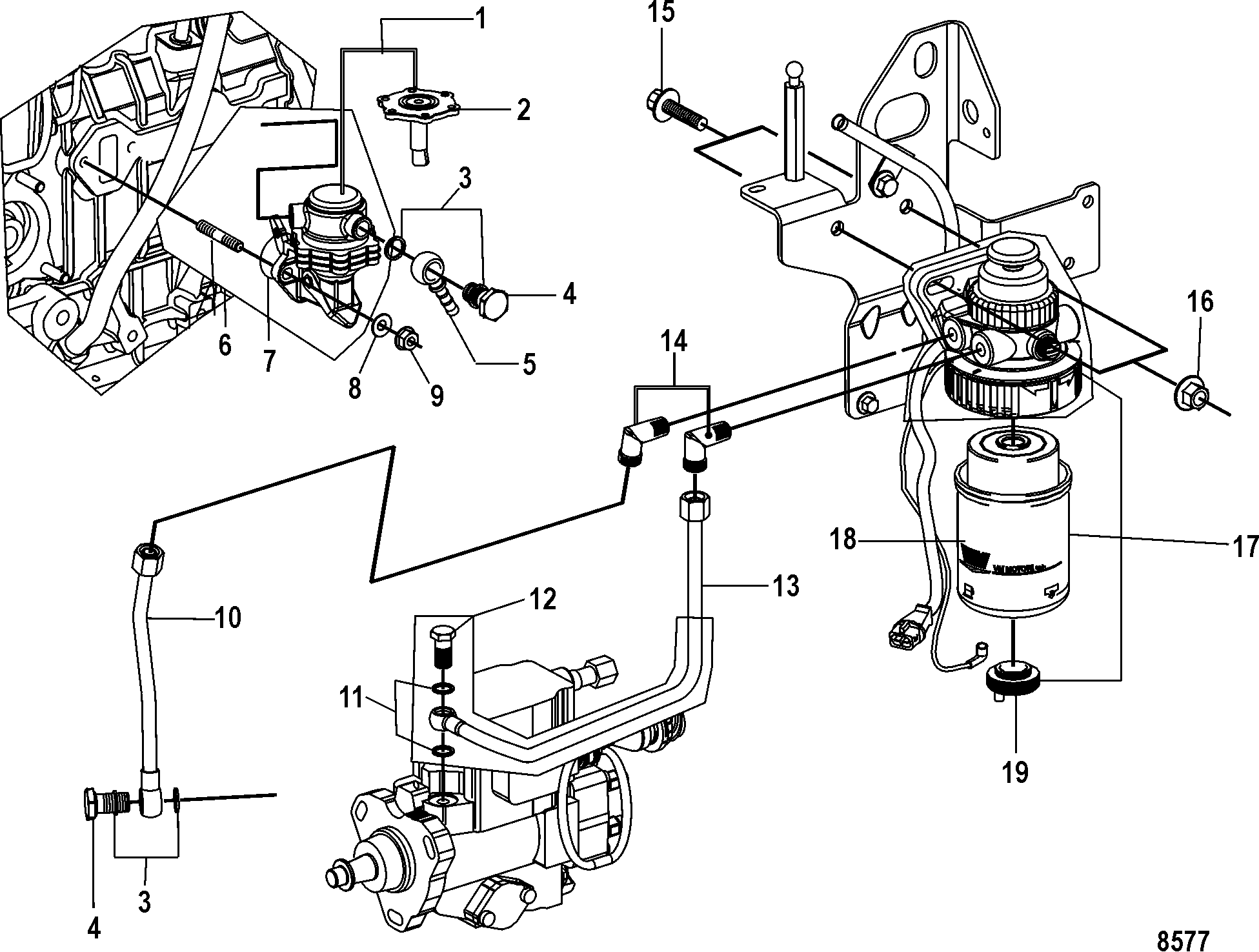 Fuel Pump and Fuel Filter