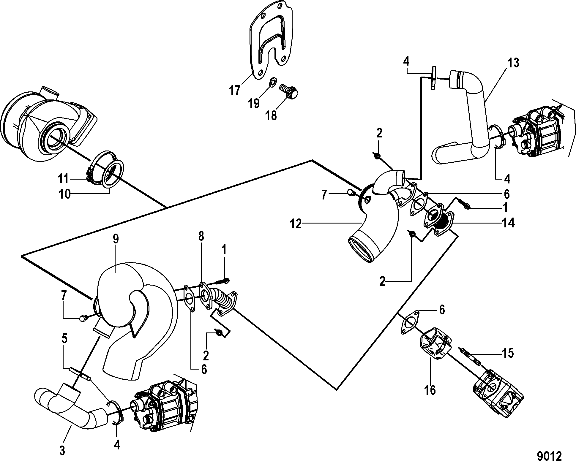 Exhaust Elbow