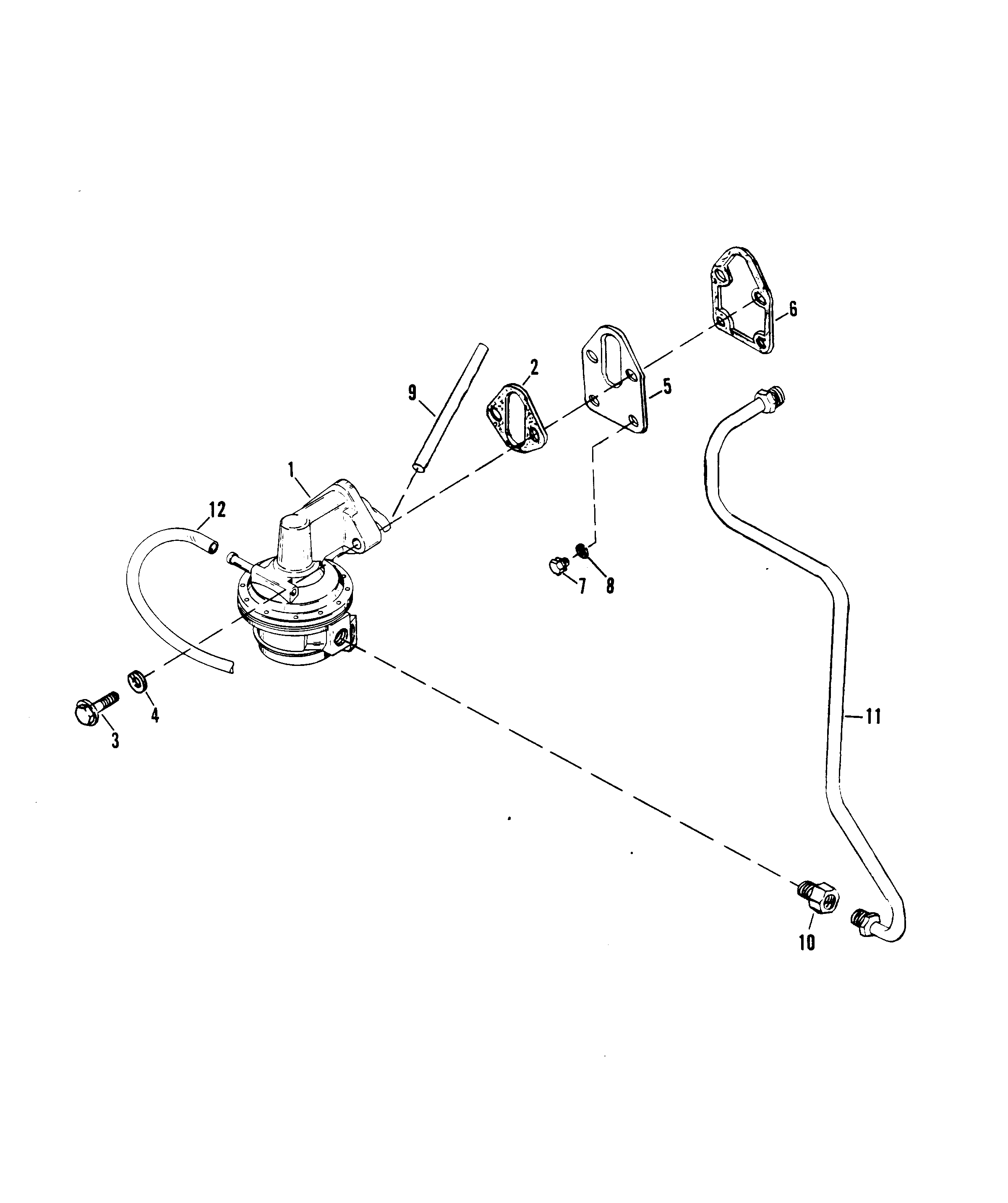 FUEL PUMP AND FUEL LINES