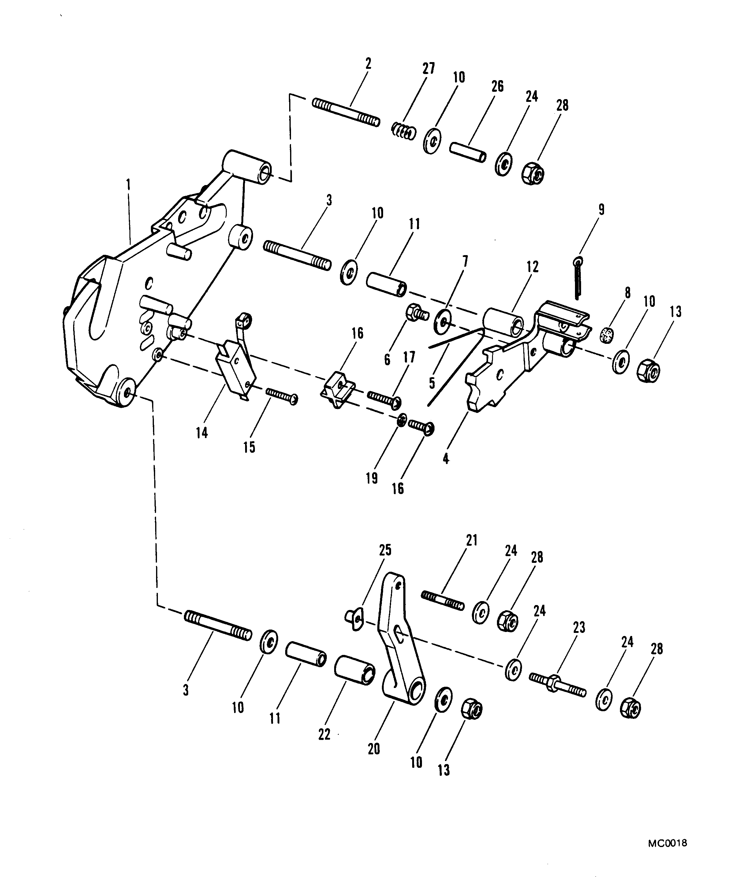 SHIFT BRACKET (MR)