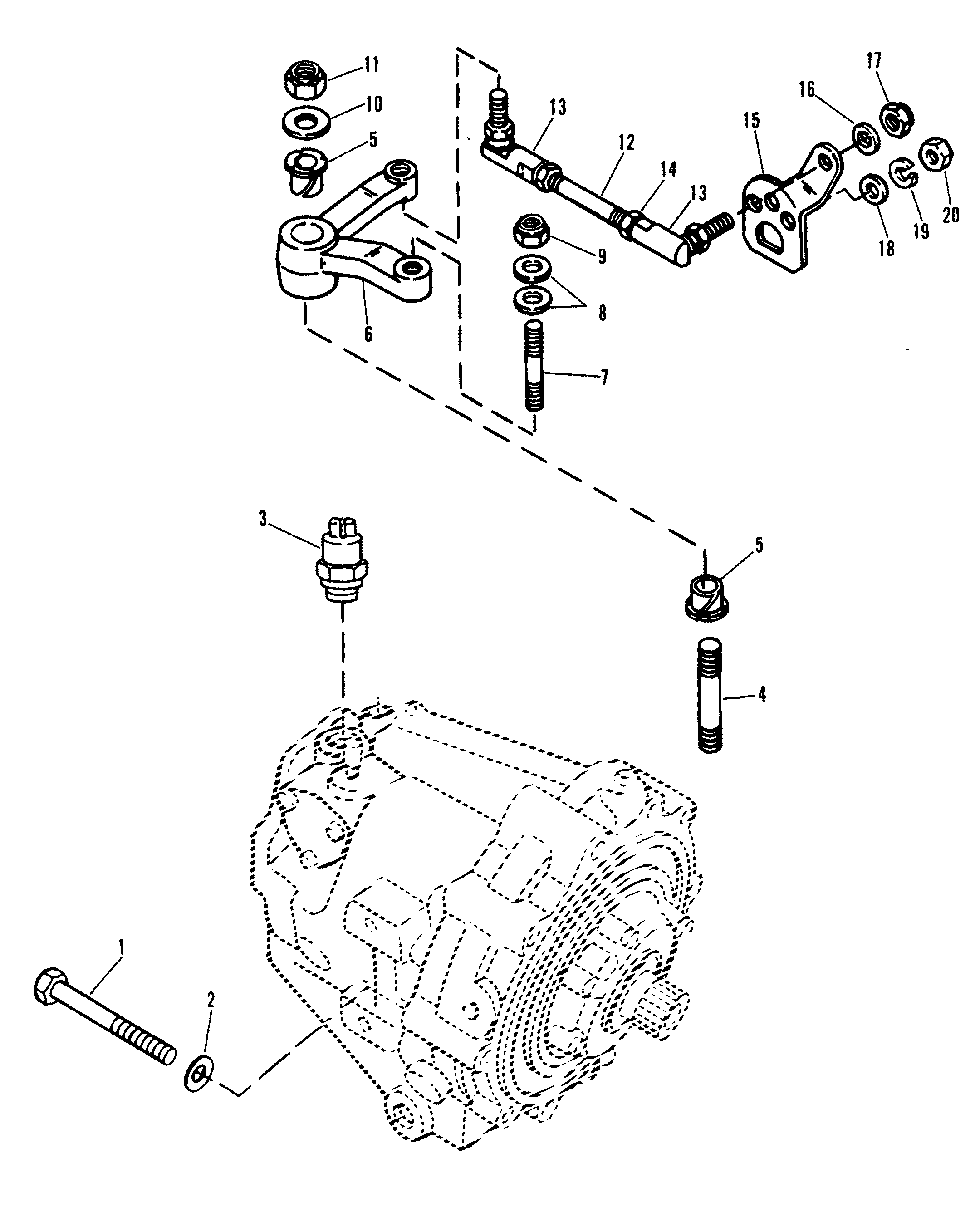 TRANSMISSION AND SHIFT LINKAGE