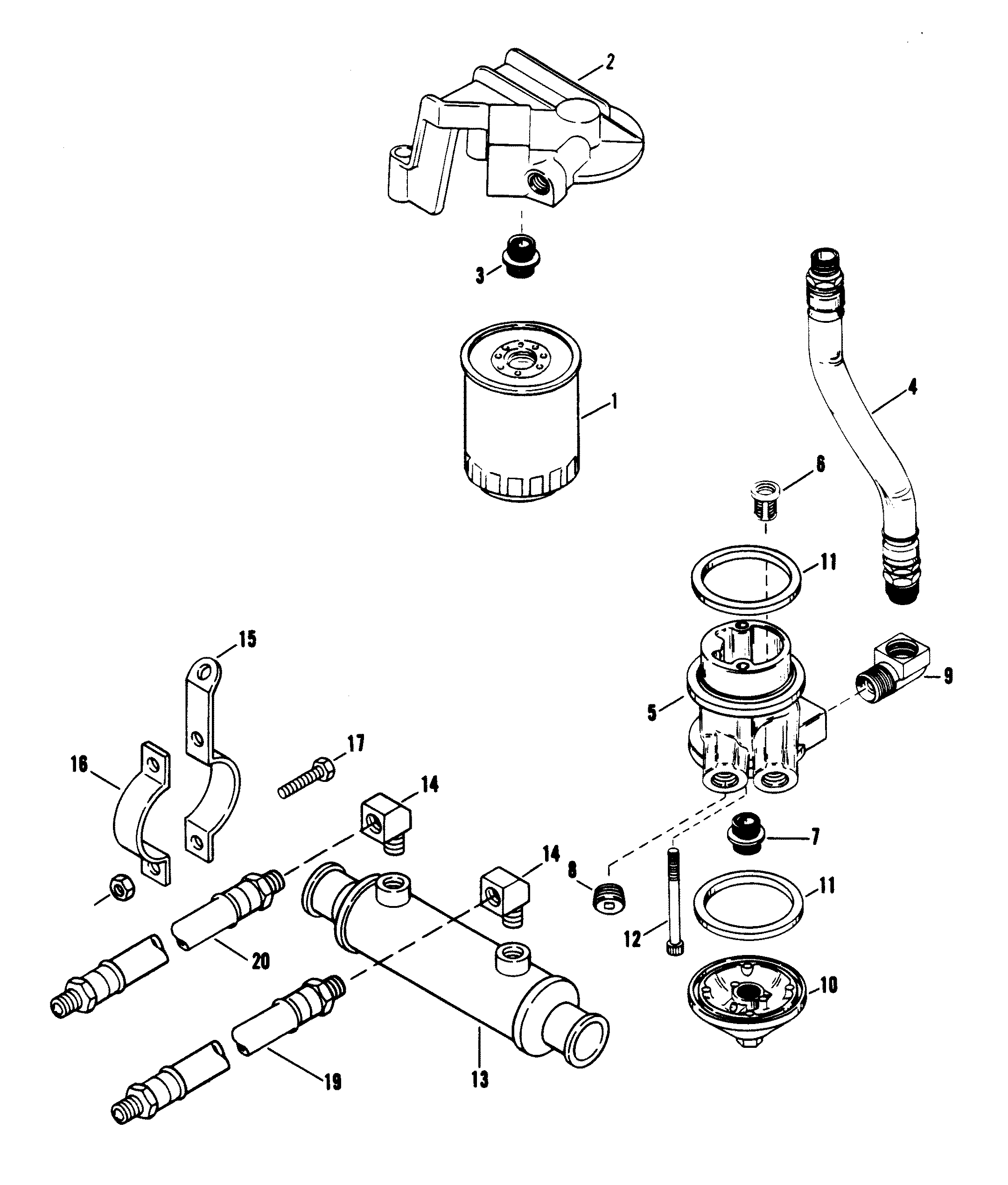 OIL FILTER AND ADAPTER