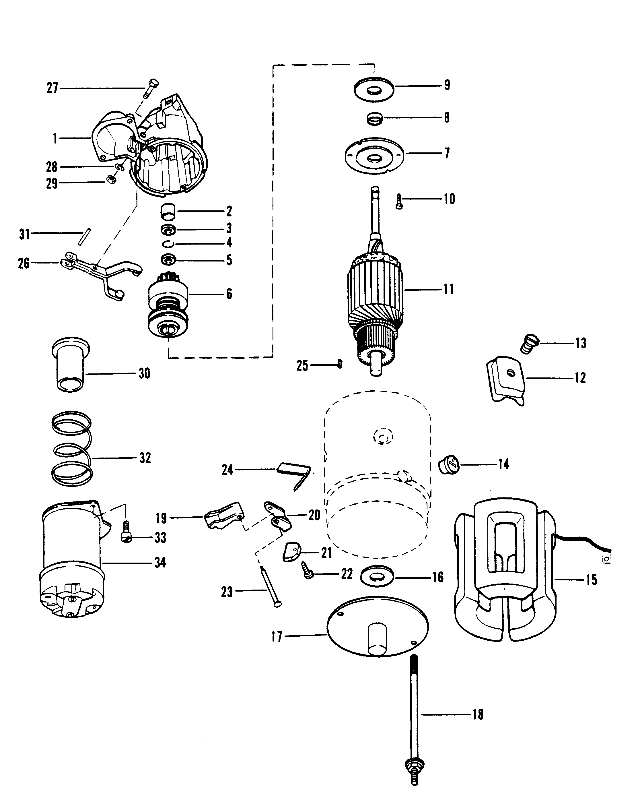 STARTER MOTOR