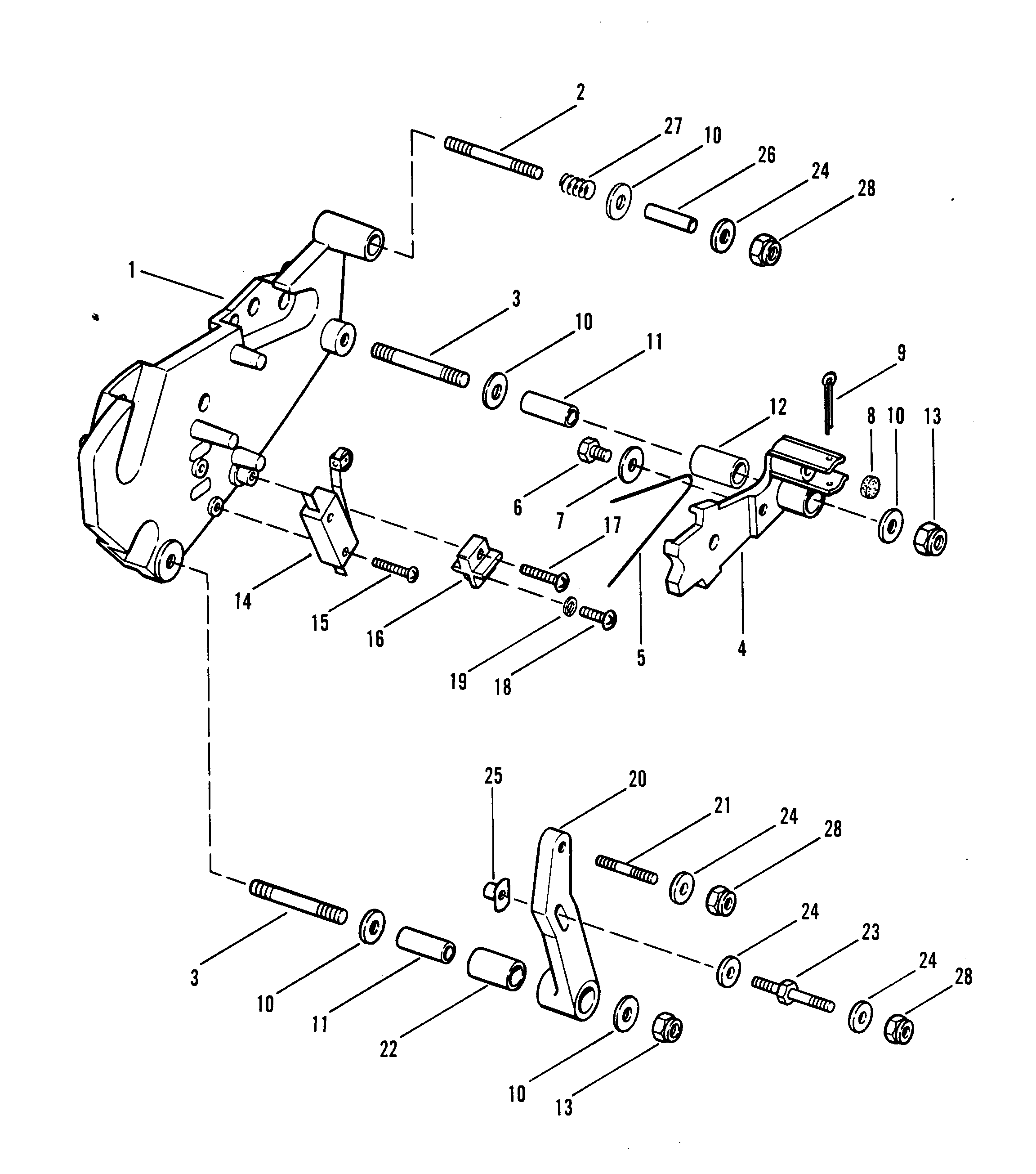 SHIFT BRACKET