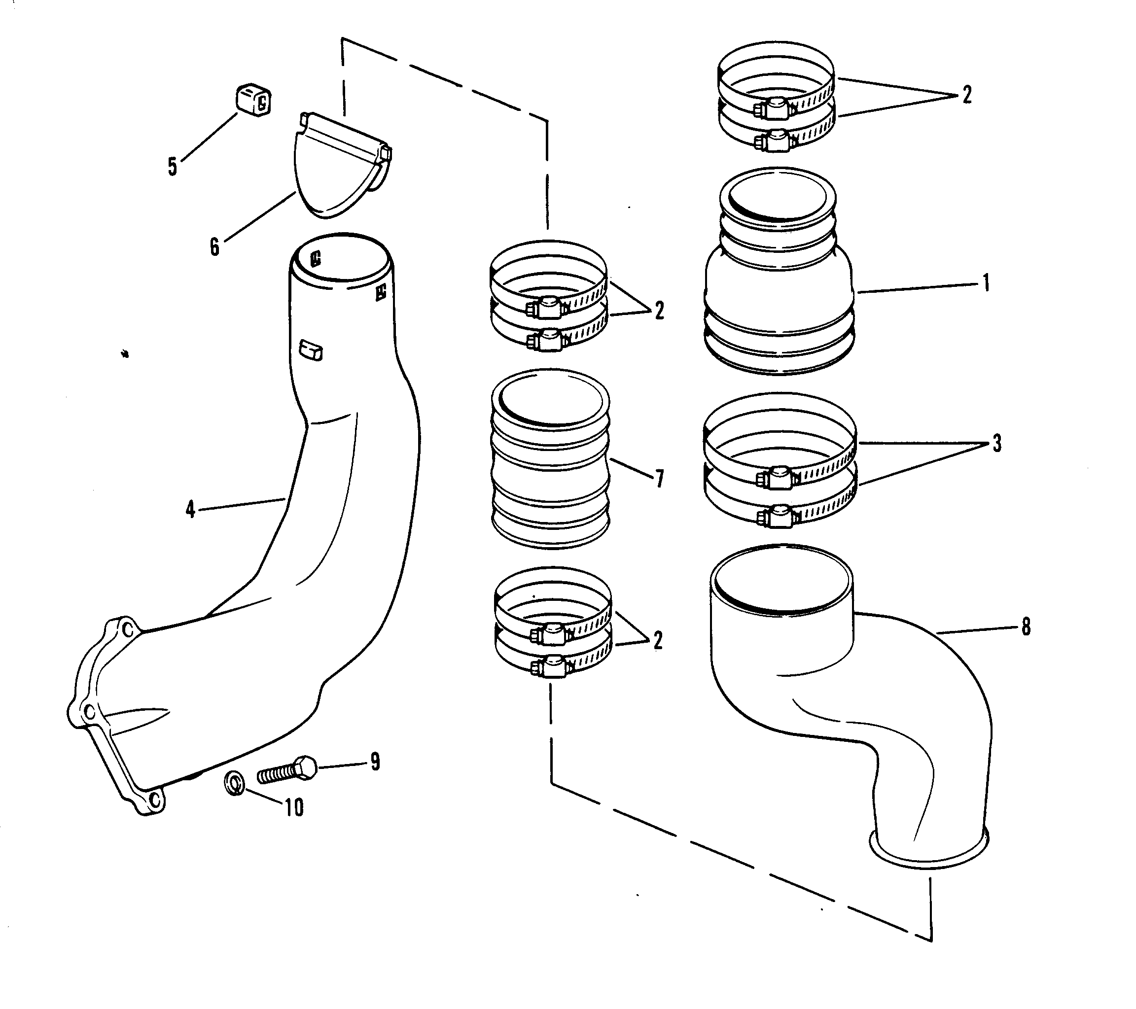 EXHAUST ELBOW (M0035-W9)