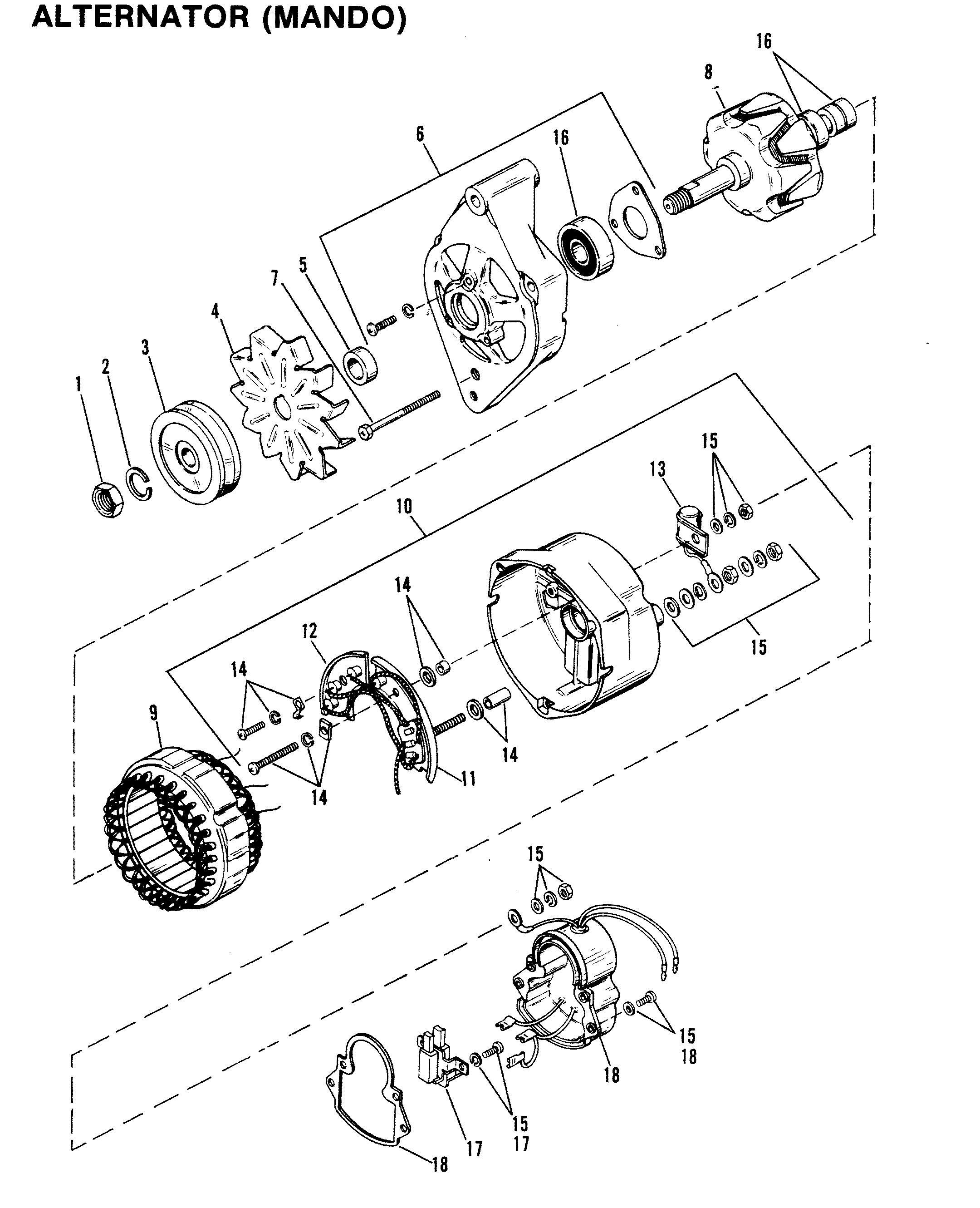 ALTERNATOR (MANDO)