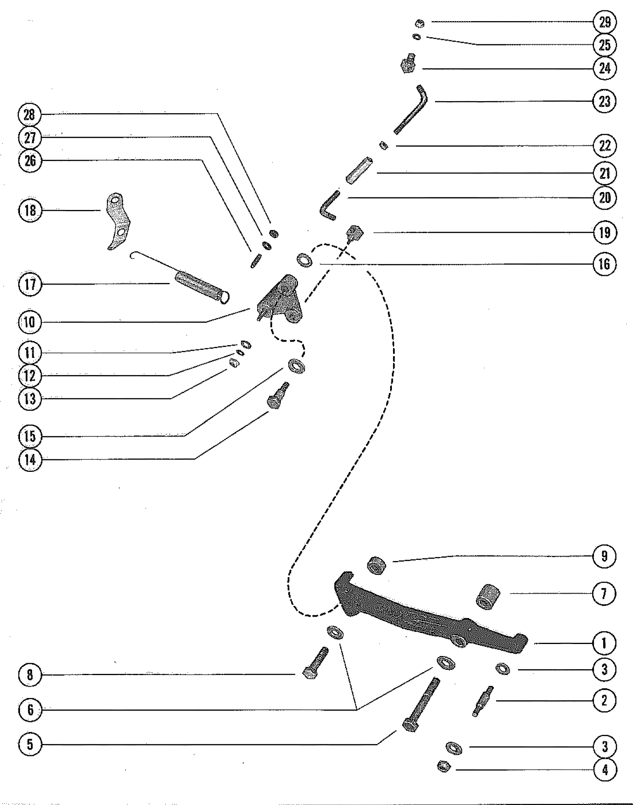 THROTTLE CONTROL LINKAGE