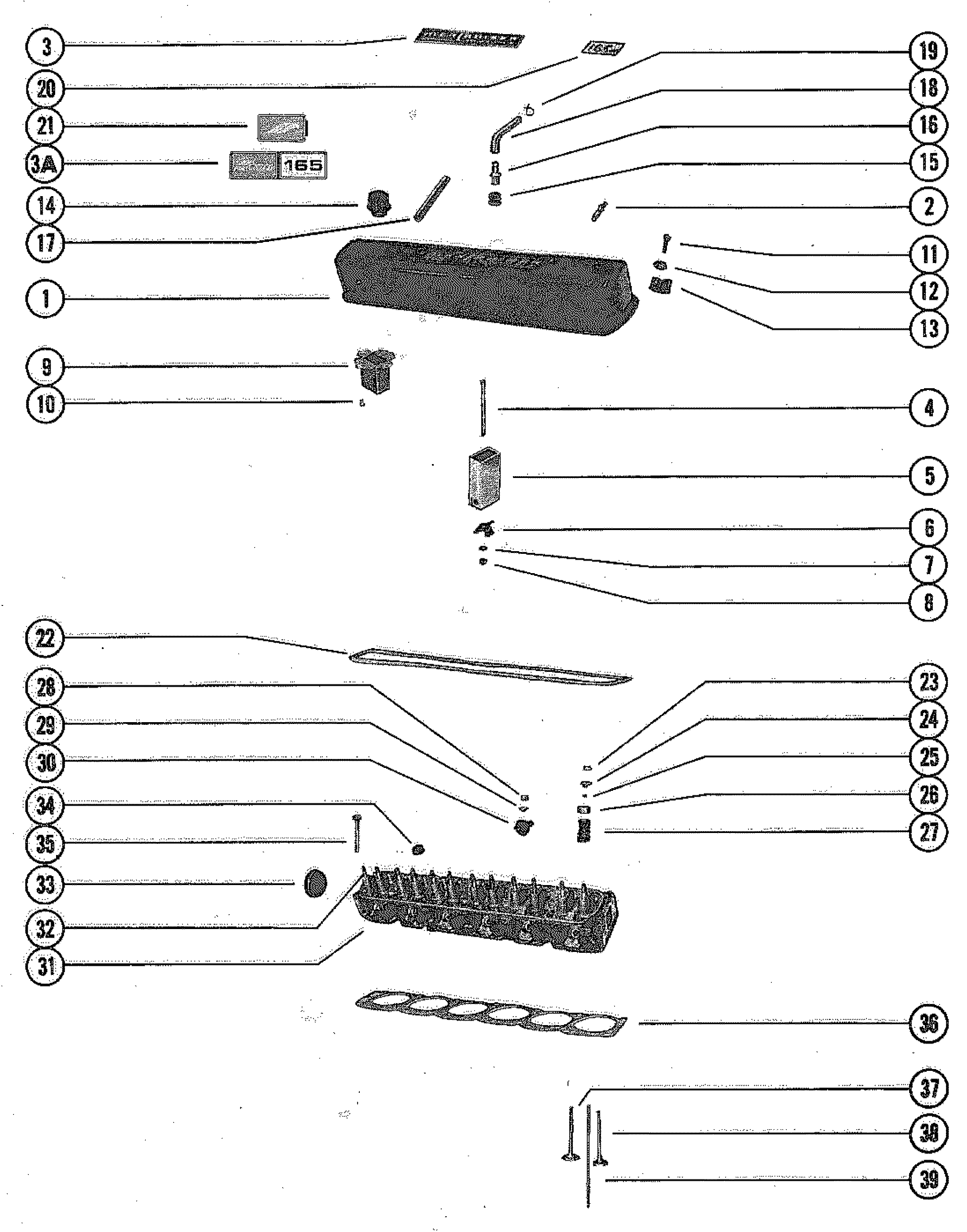 CYLINDER HEAD AND ROCKER COVER