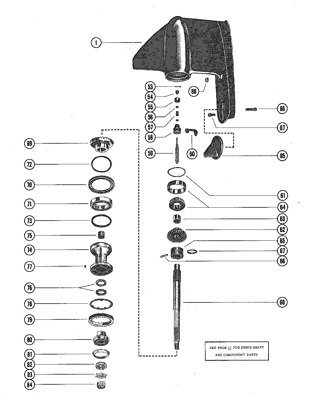 GEAR HOUSING ASSEMBLY