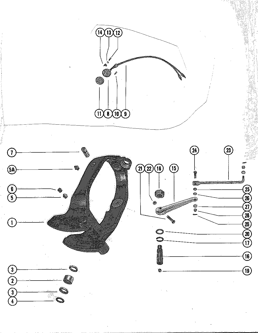 GIMBAL RING ASSEMBLY AND STEERING LEVER