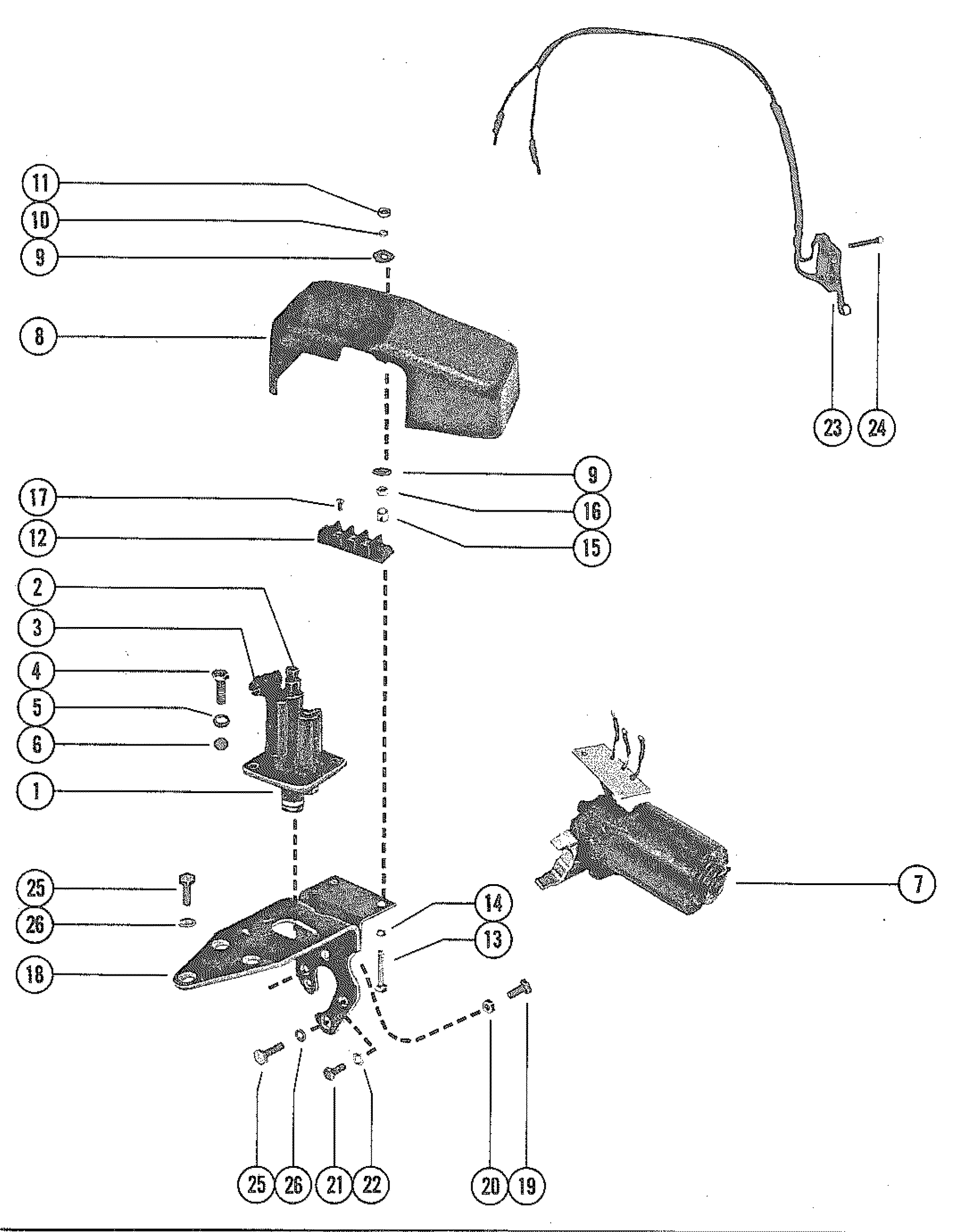REVERSE LOCK VALVE AND SHIFT ACTUATOR (STERN DRIVE)