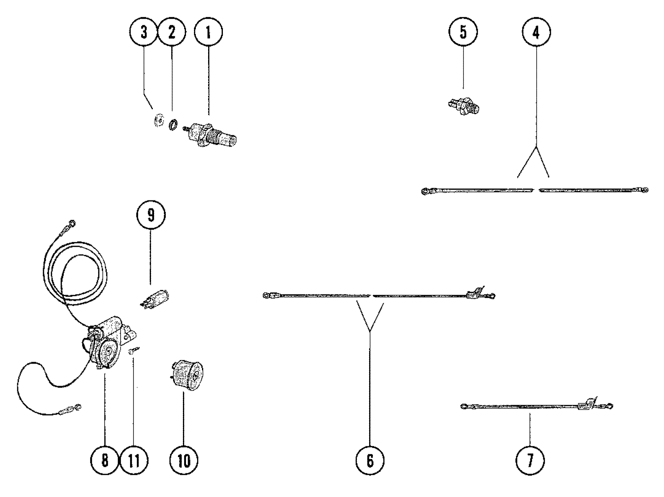 OIL AND WATER SENSOR (INBOARD)