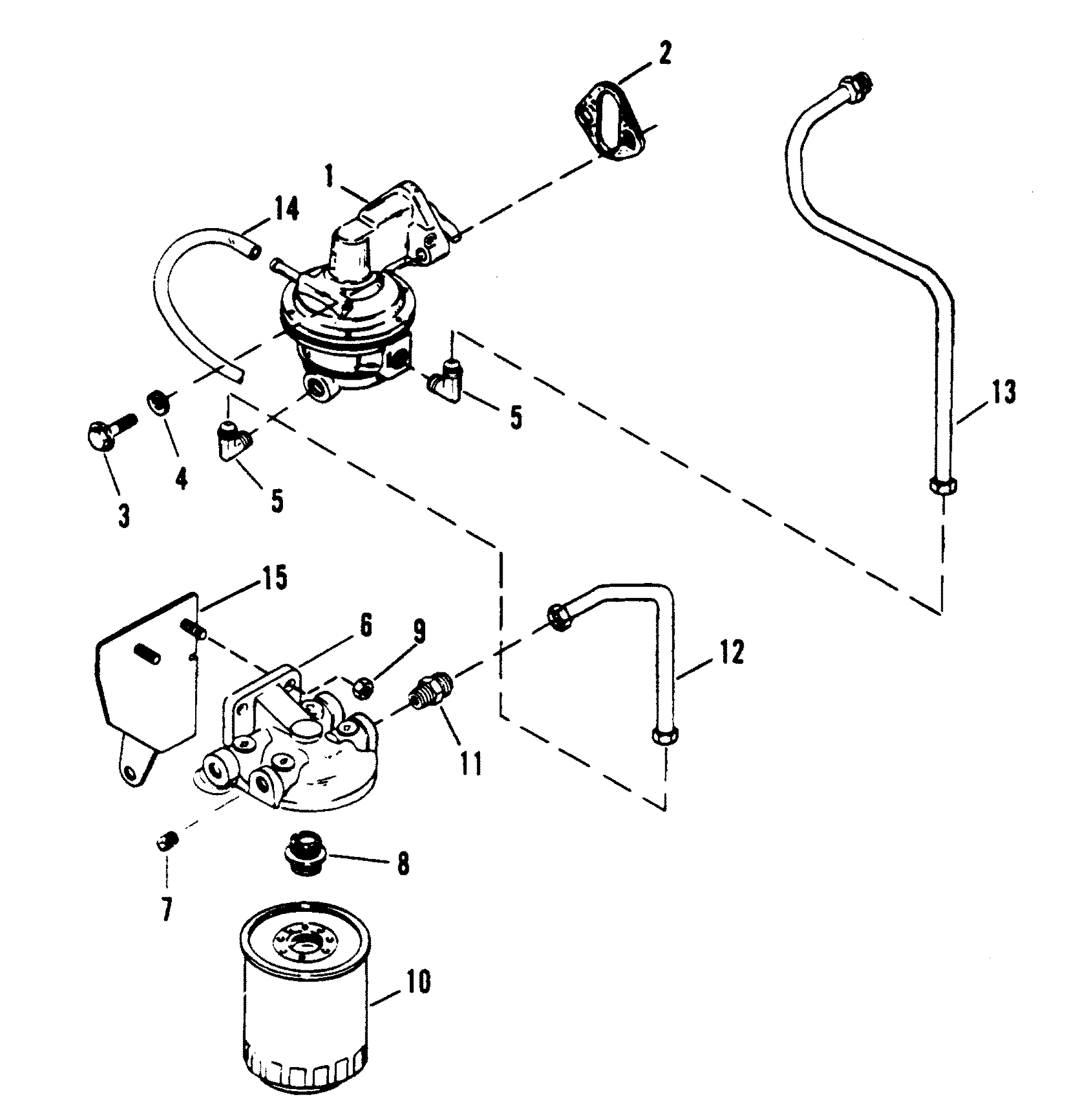 FUEL PUMP AND FUEL FILTER