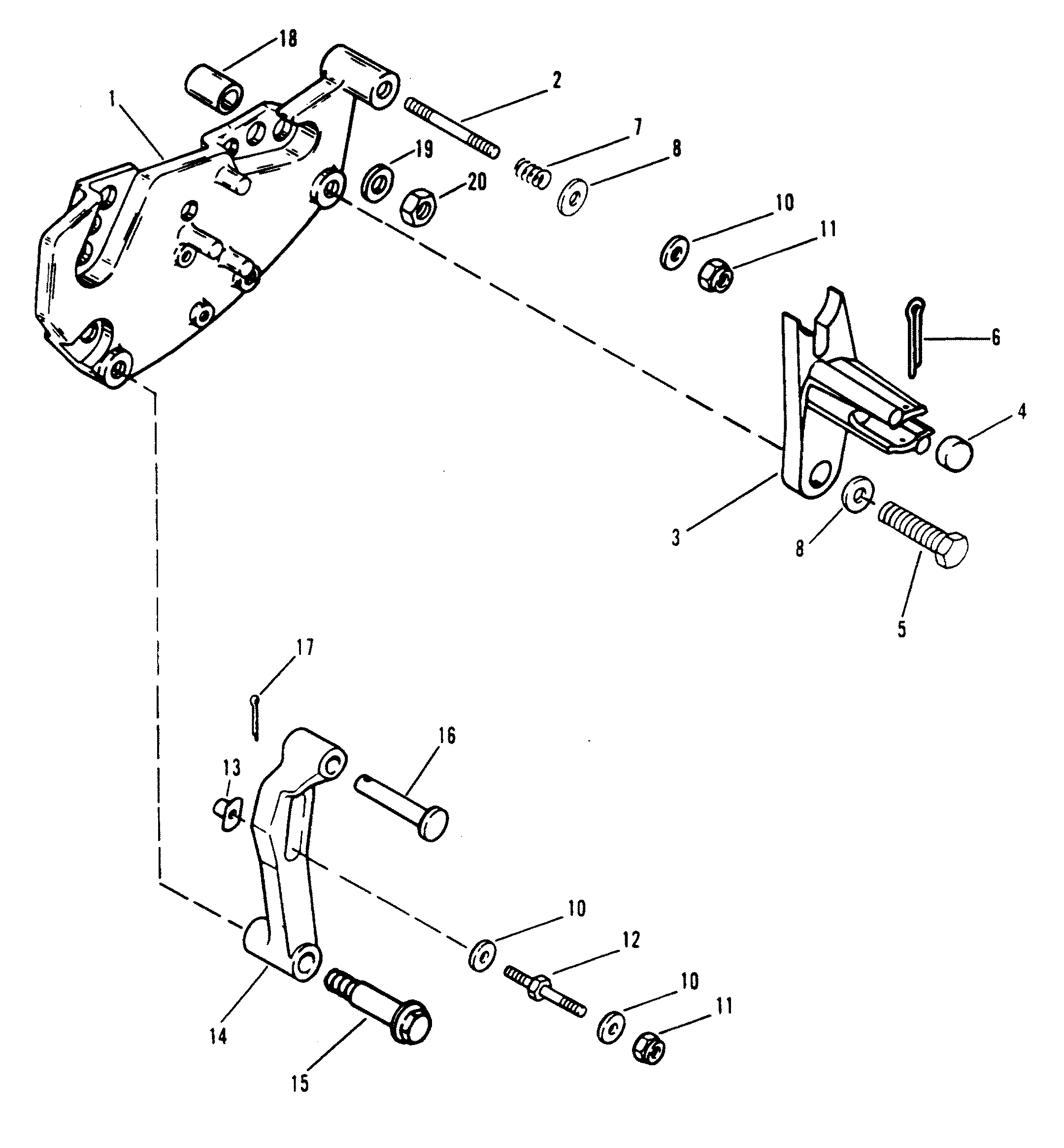 SHIFT BRACKET