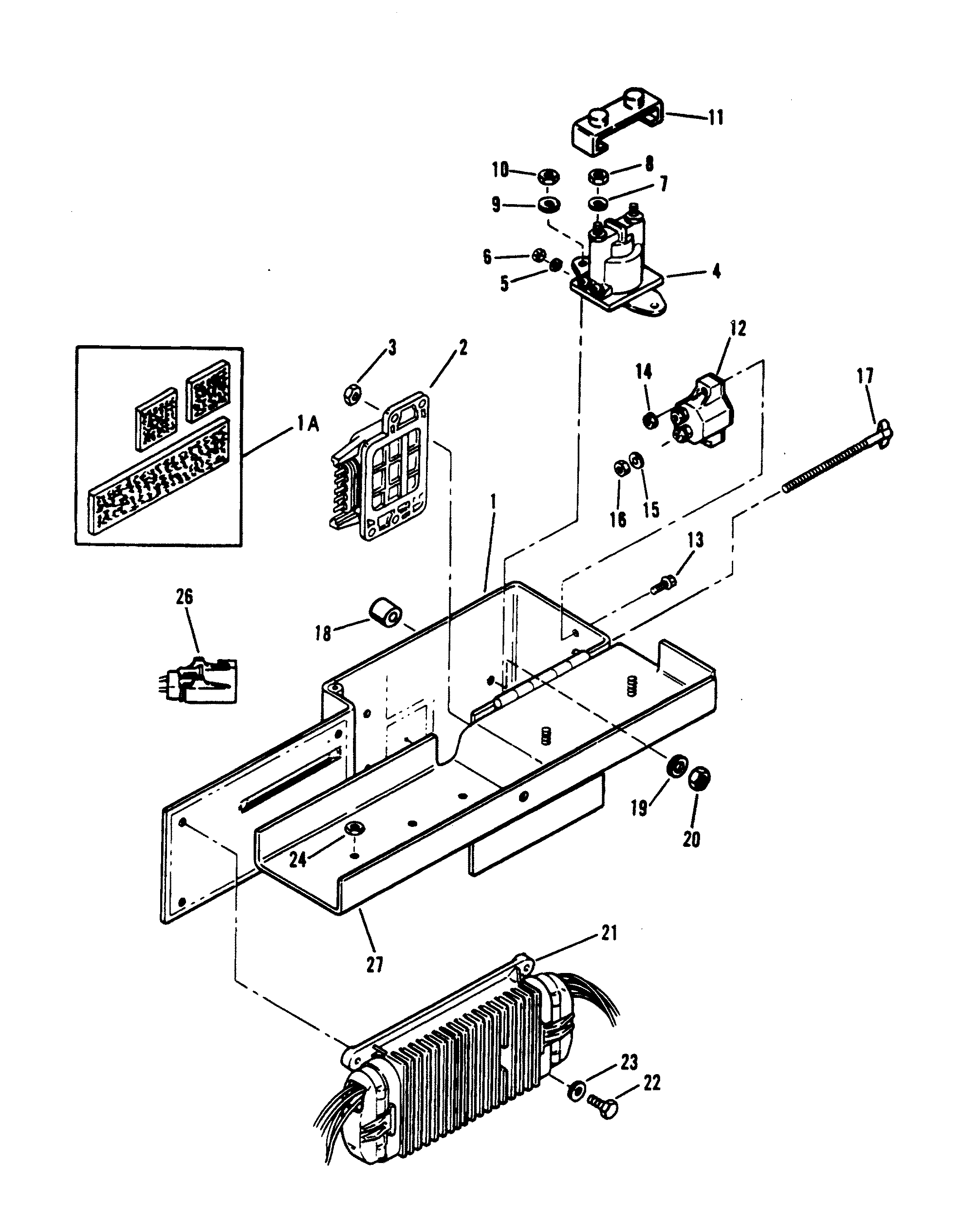 ELECTRICAL BOX AND COMPONENTS