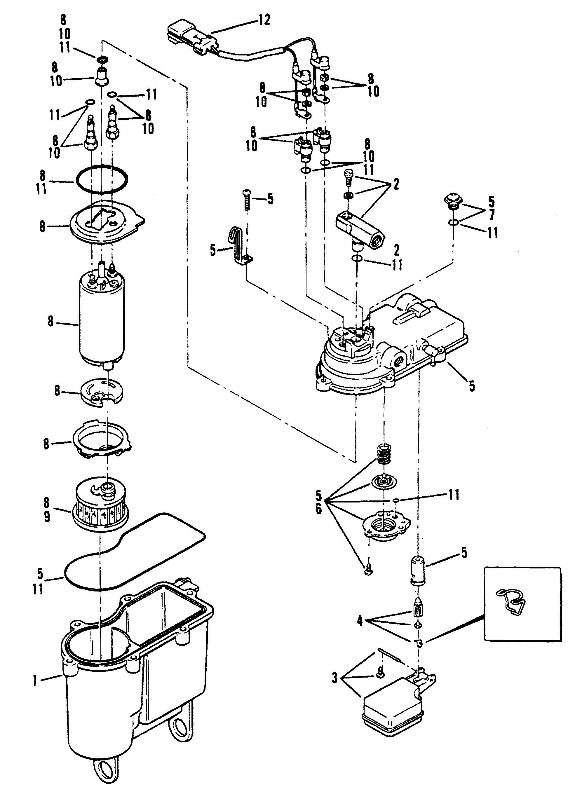 VAPOR SEPARATOR TANK