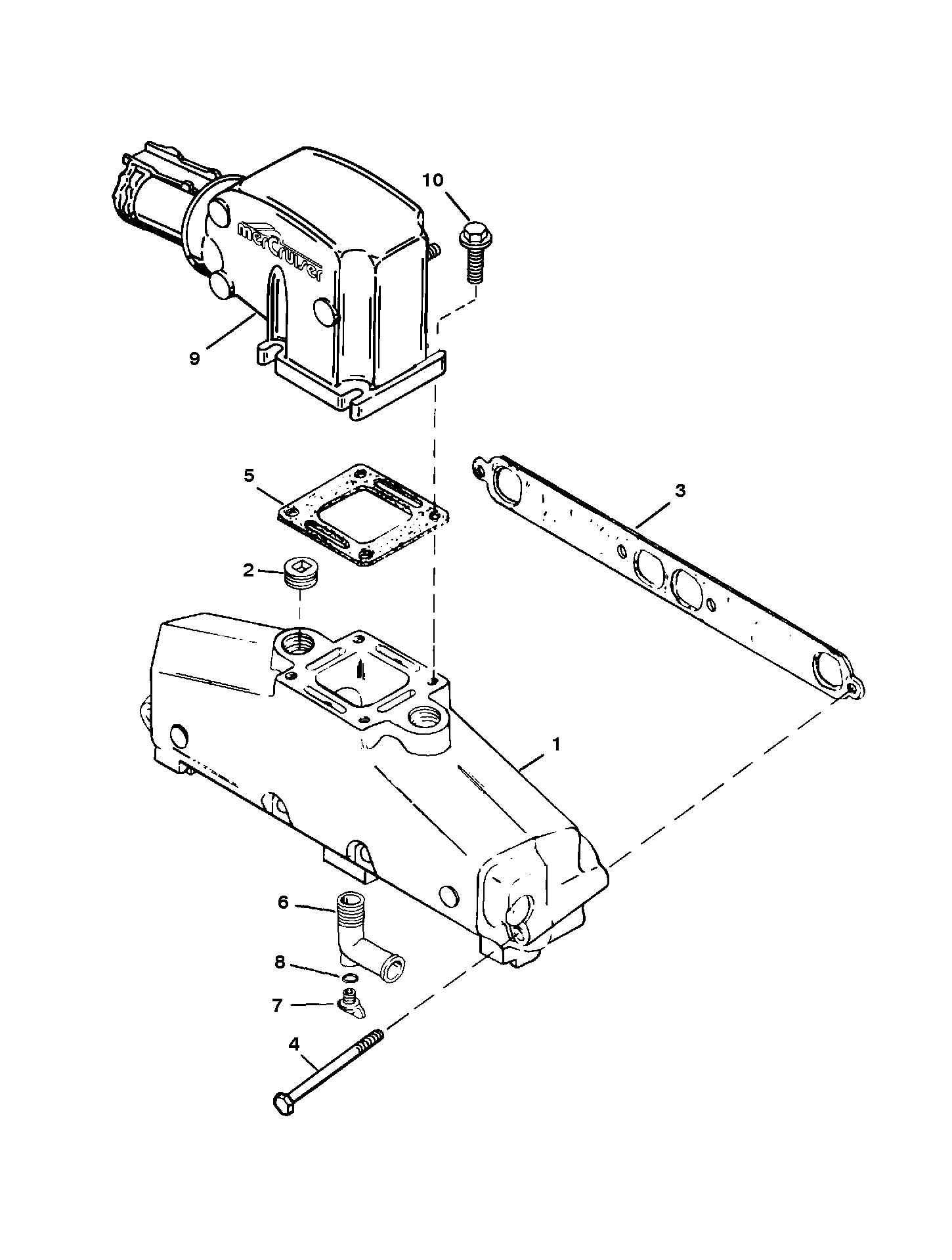 EXHAUST MANIFOLD AND EXHAUST ELBOW