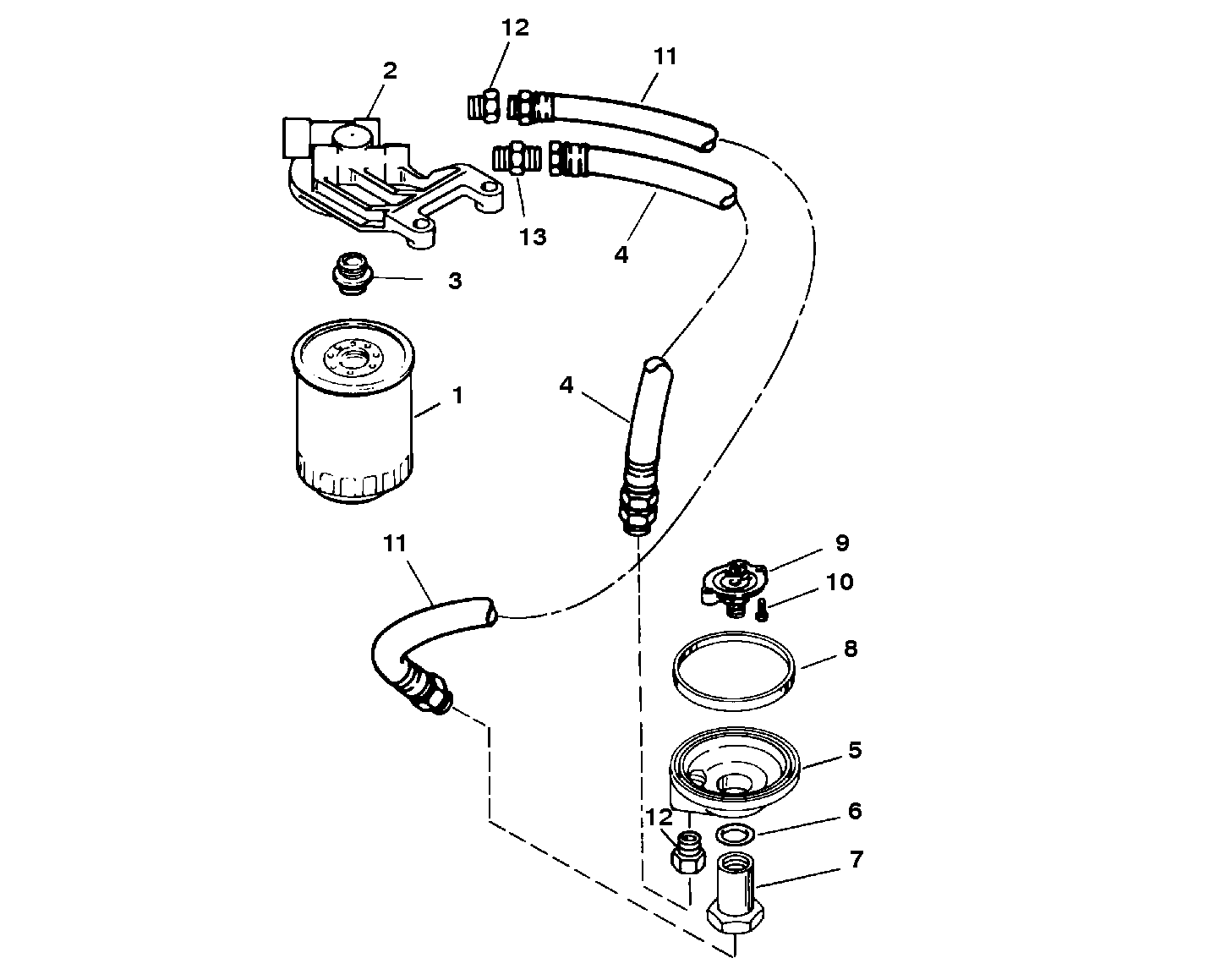 OIL FILTER AND ADAPTOR