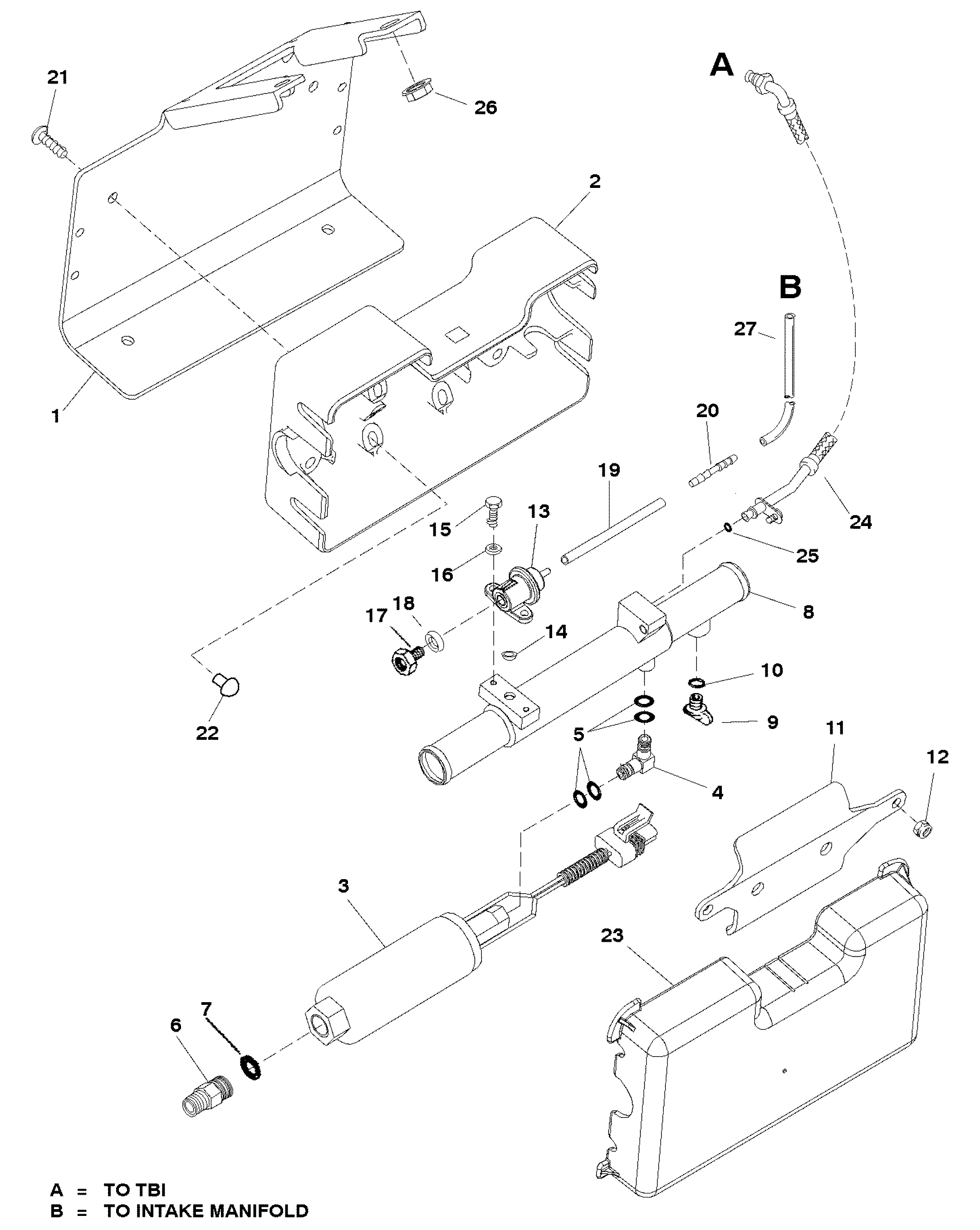 FUEL PUMP AND FUEL COOLER
