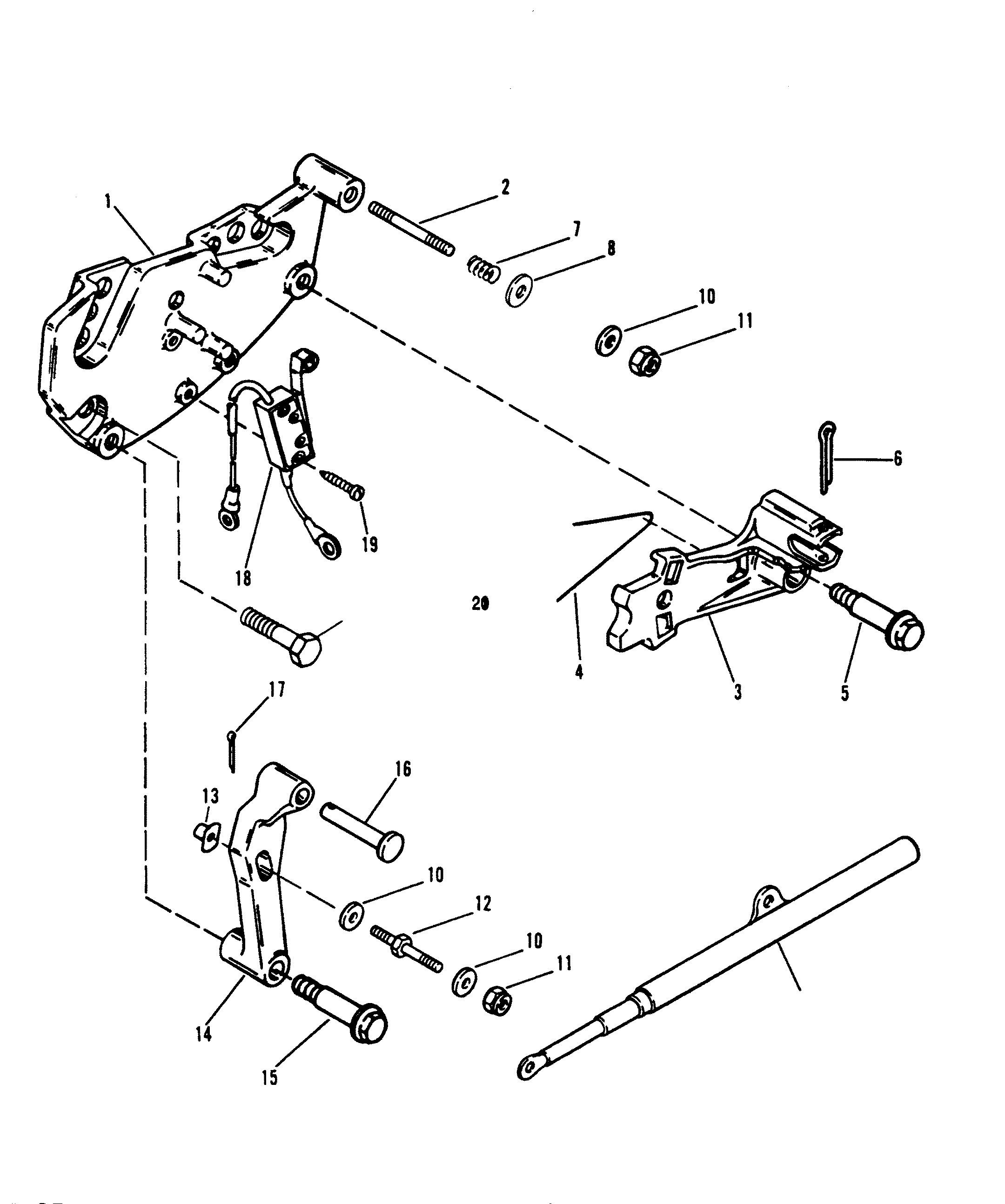 SHIFT BRACKET (ALPHA)