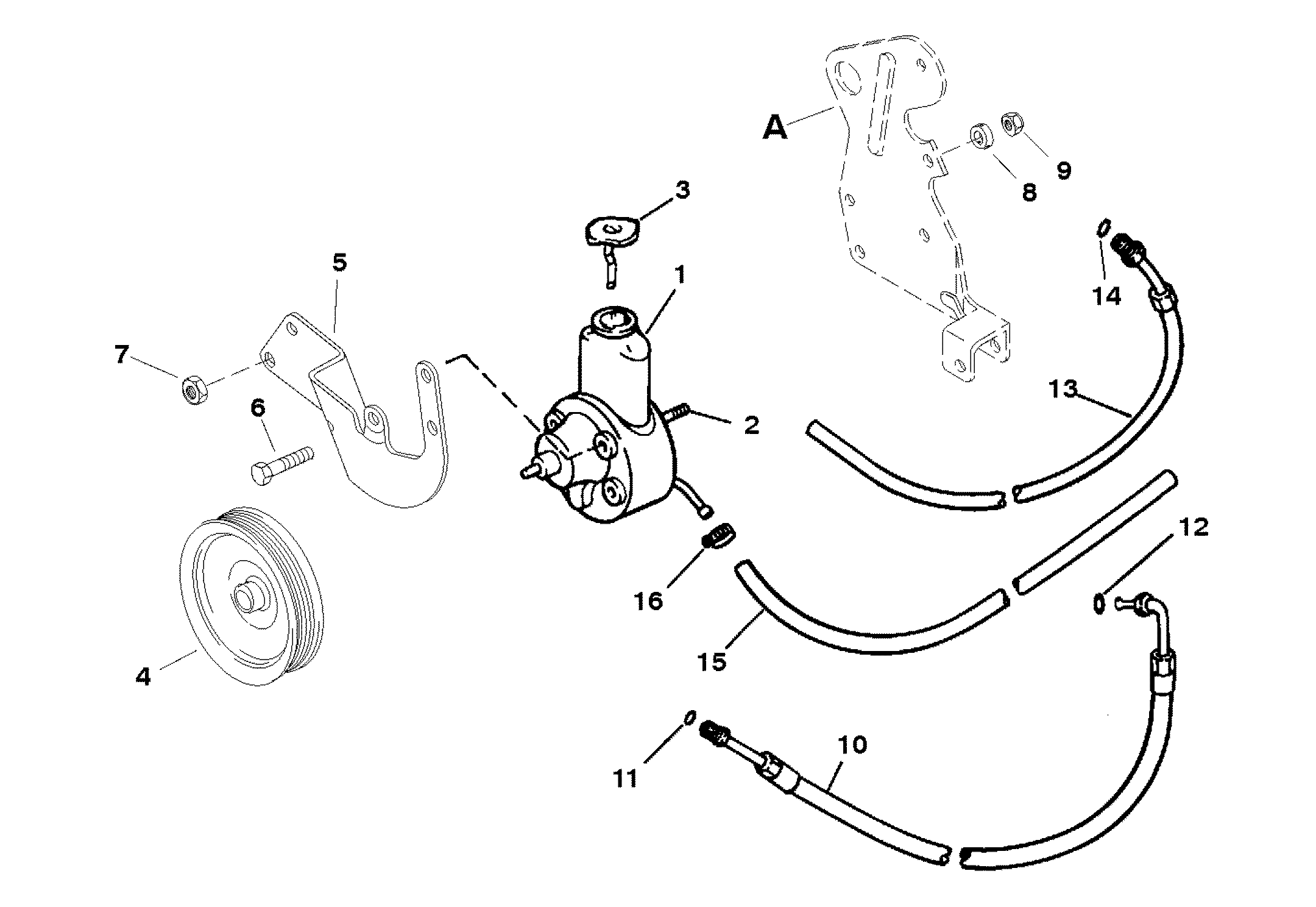POWER STEERING COMPONENTS