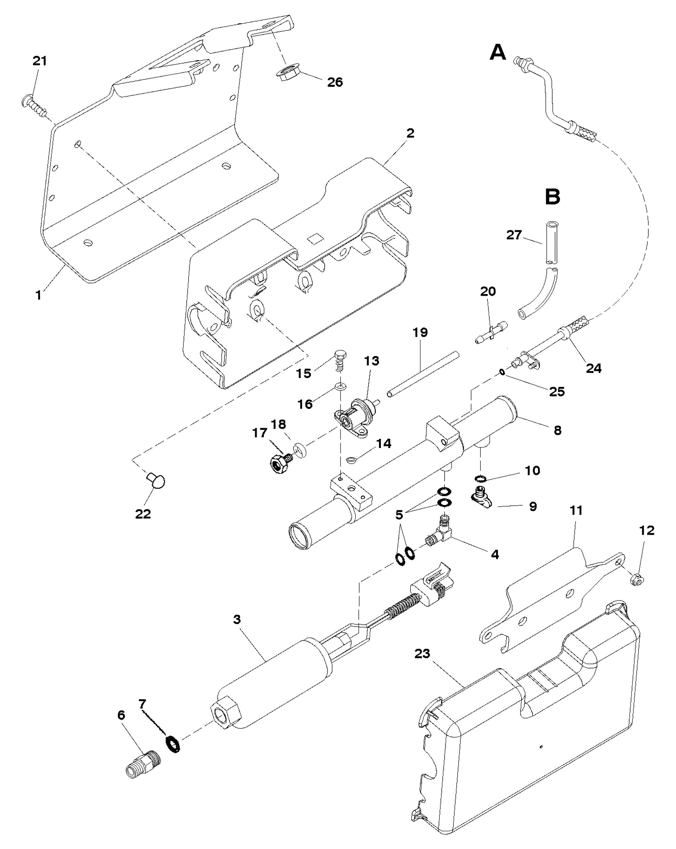 FUEL PUMP AND FUEL COOLER