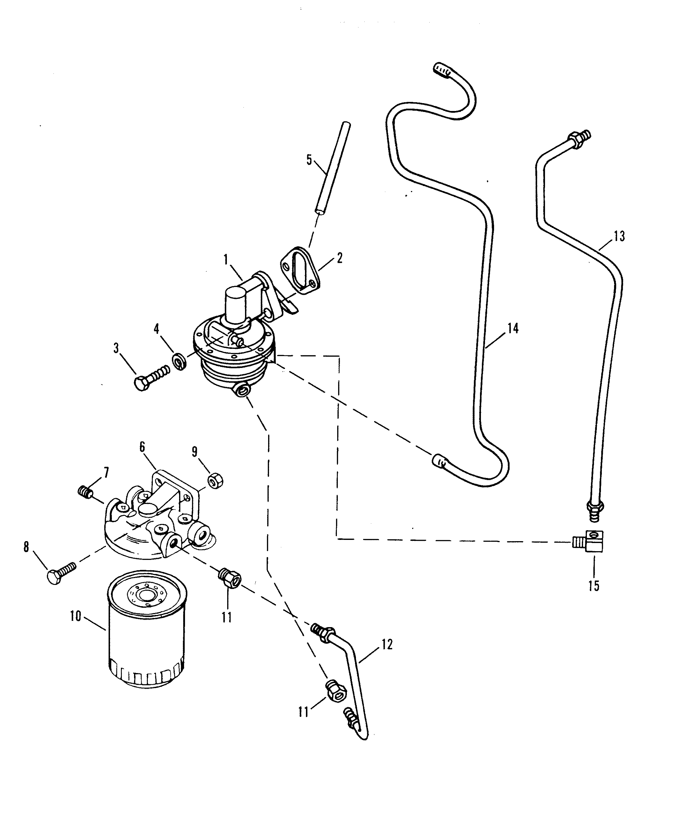 FUEL PUMP AND FUEL FILTER