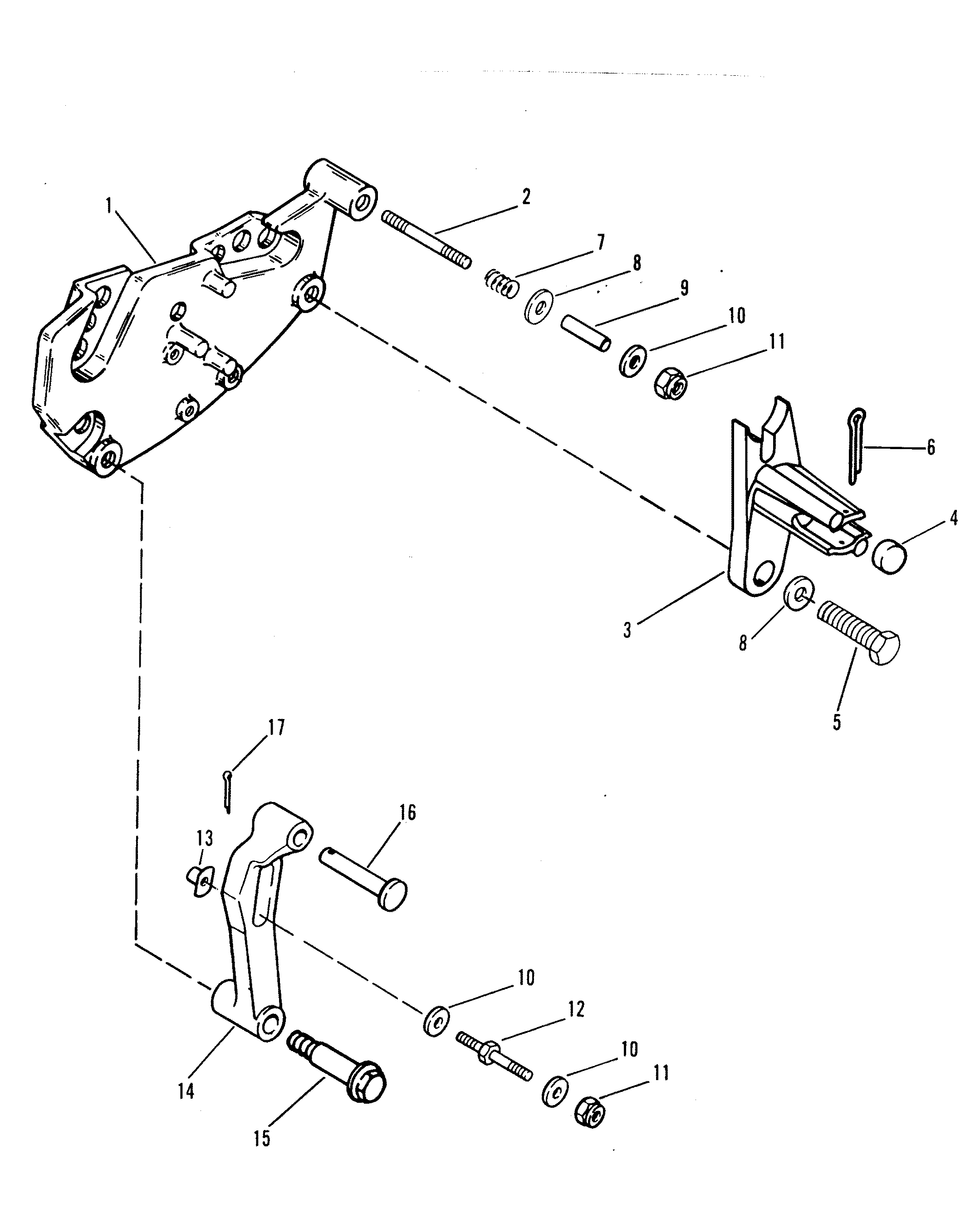 SHIFT BRACKET