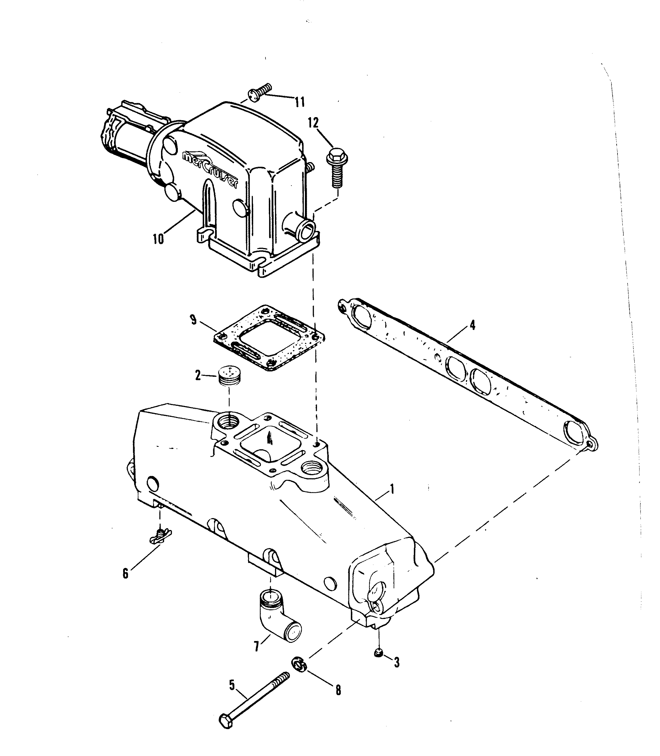EXHAUST MANIFOLD AND EXHAUST ELBOW(STAINLESS STEEL)