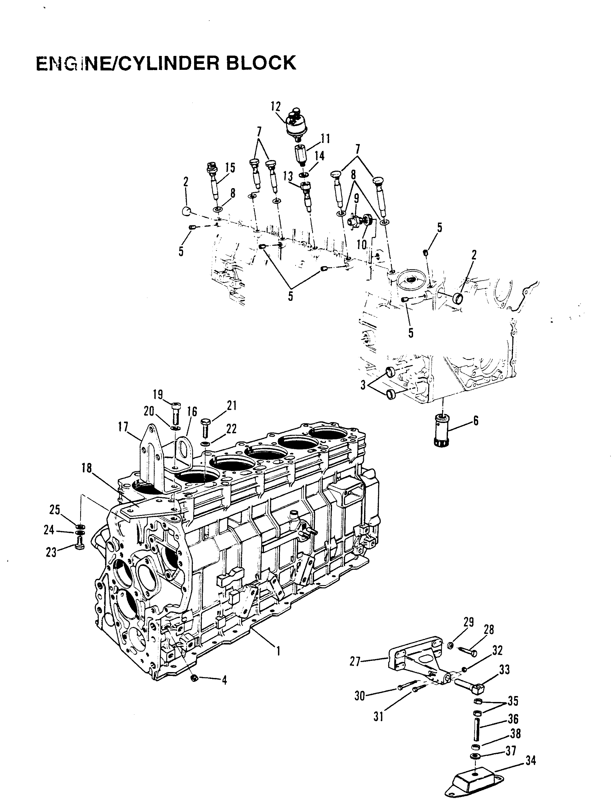 ENGINE/CYLINDER BLOCK