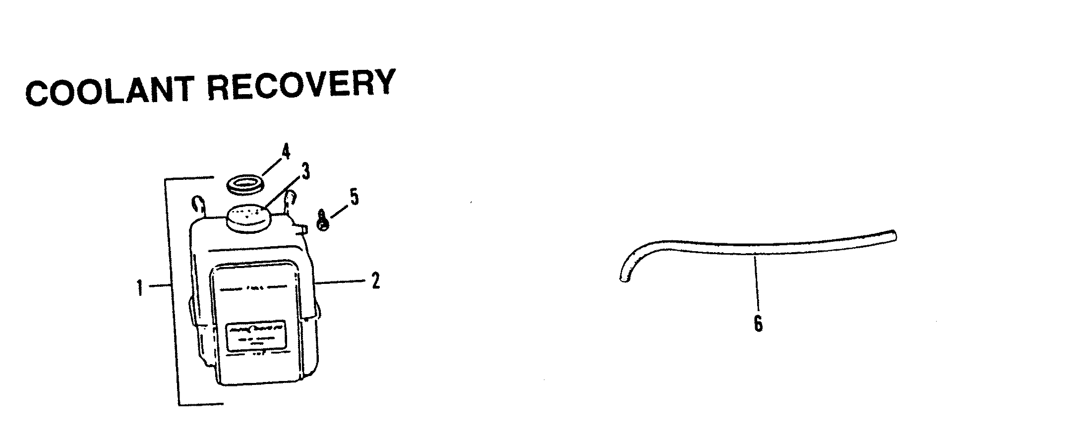 COOLANT RECOVERY