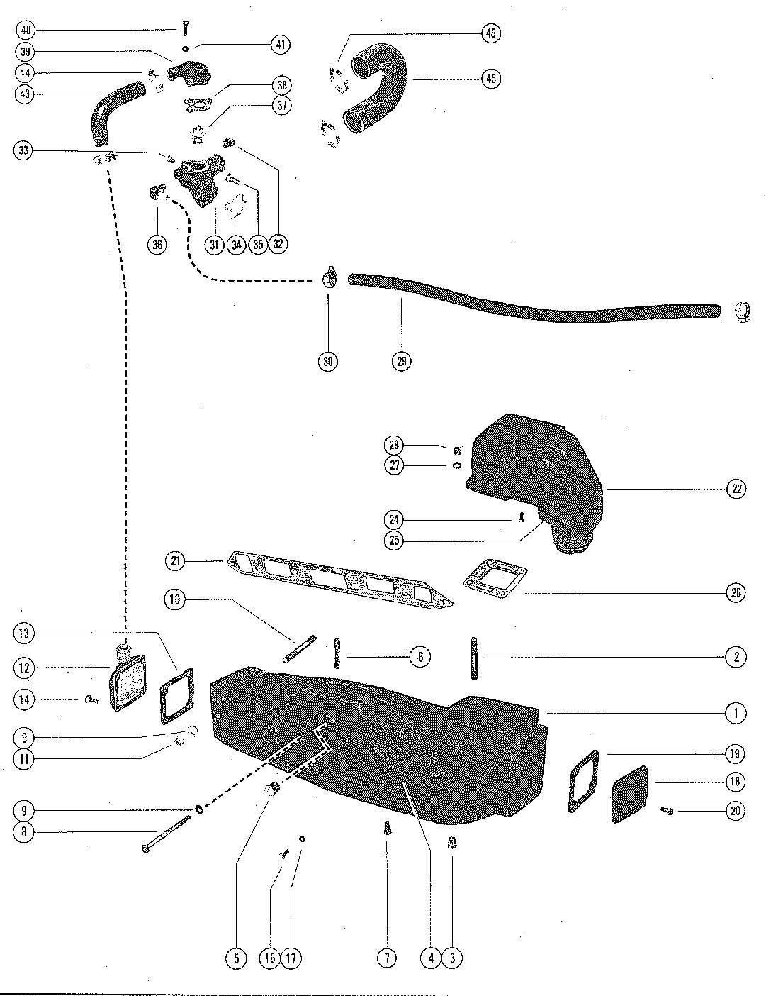 EXHAUST MANIFOLD ASSEMBLY