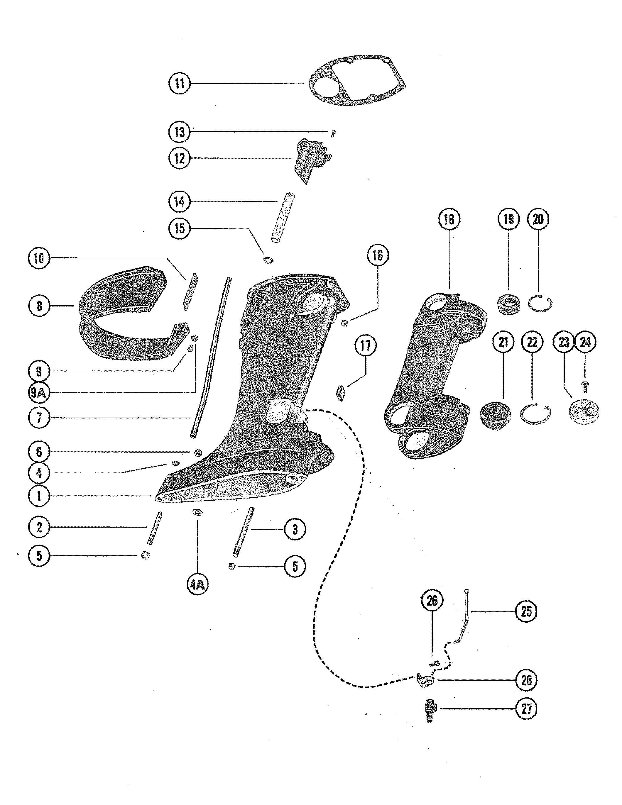 DRIVE SHAFT HOUSING ASSEMBLY