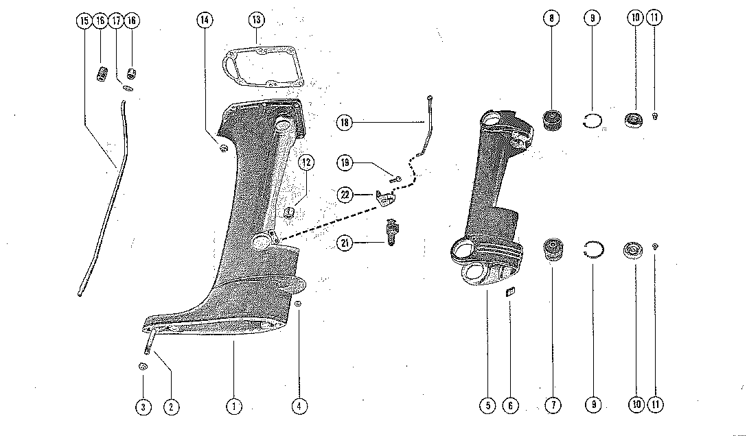 DRIVE SHAFT HOUSING ASSEMBLY