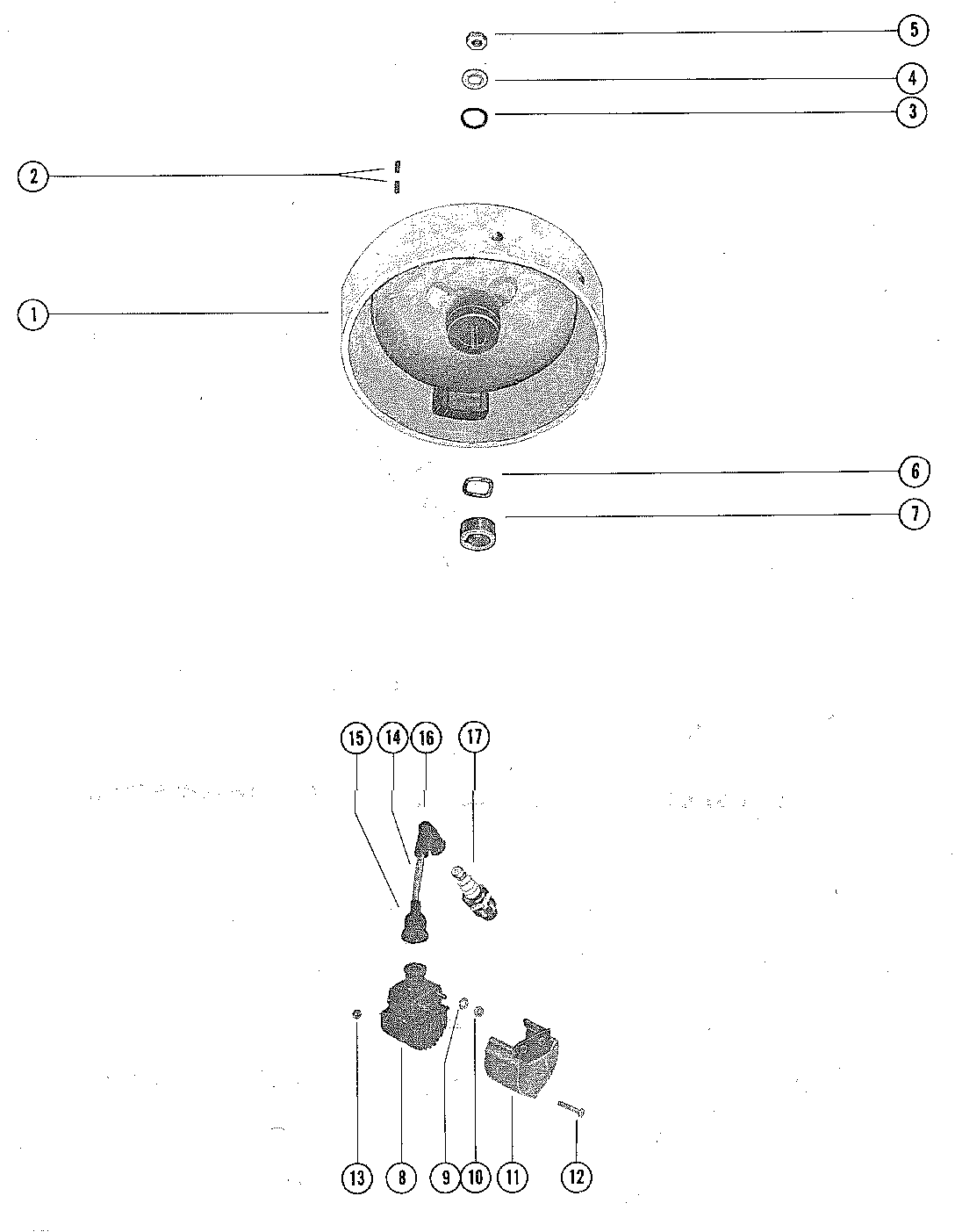 FLYWHEEL AND IGNITION COIL