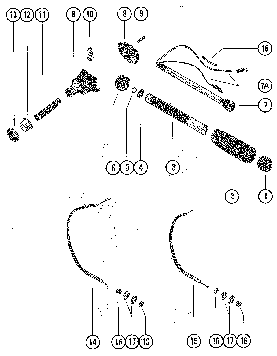 STEERING HANDLE ASSEMBLY