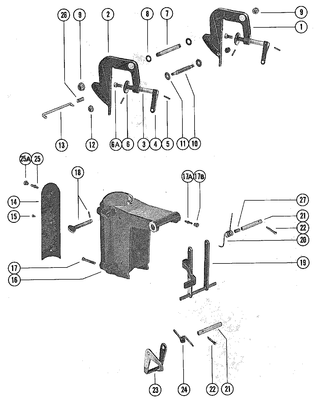 CLAMP AND SWIVEL BRACKET ASSEMBLY