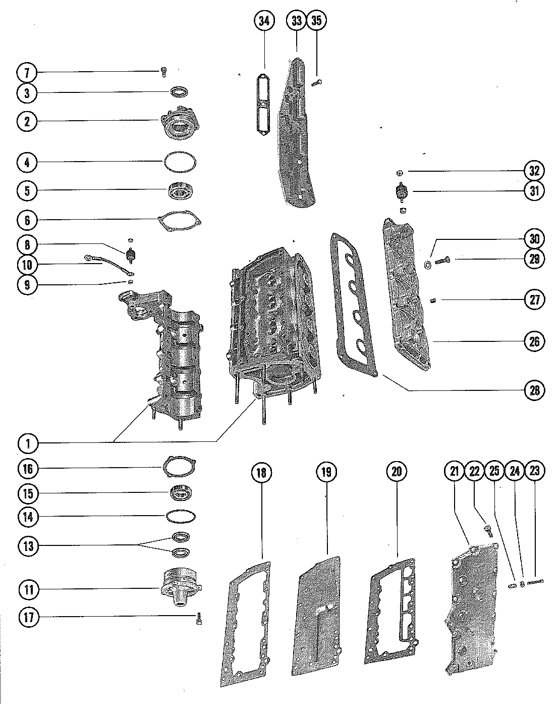 END CAPS, MANIFOLD AND EXHAUST COVERS