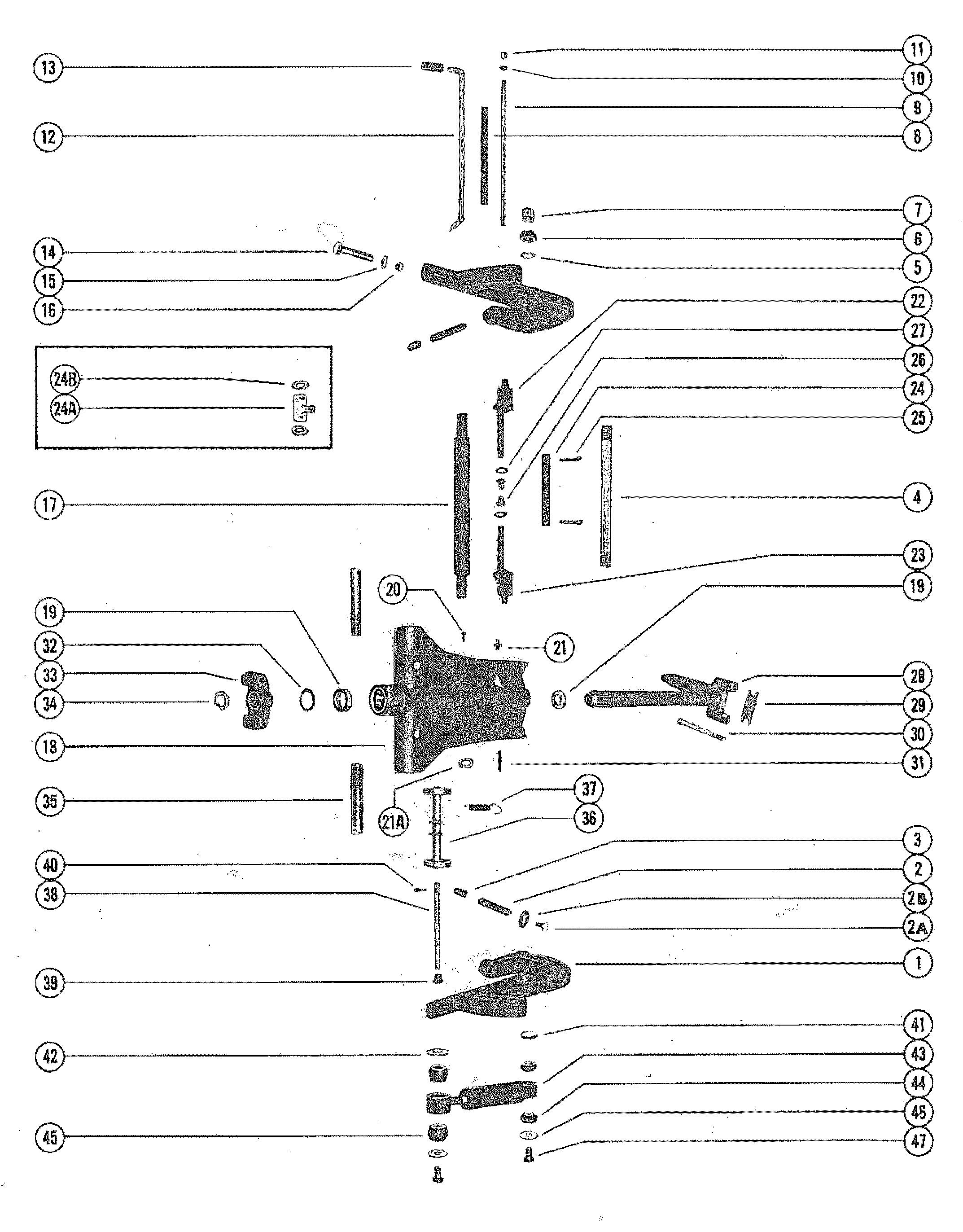 CLAMP AND SWIVEL BRACKET ASSEMBLY