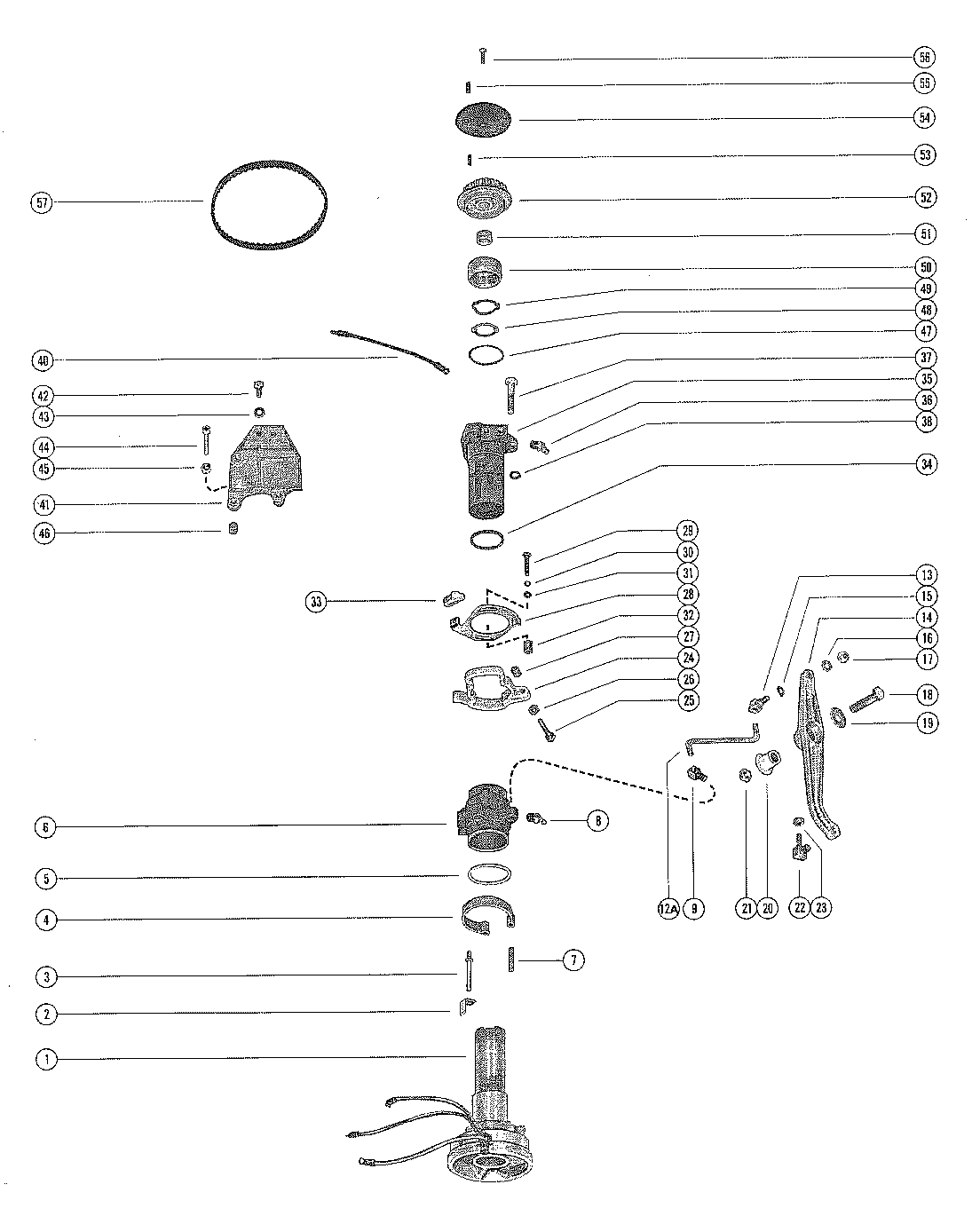 DISTRIBUTOR ADAPTOR AND VERTICAL LINKAGE