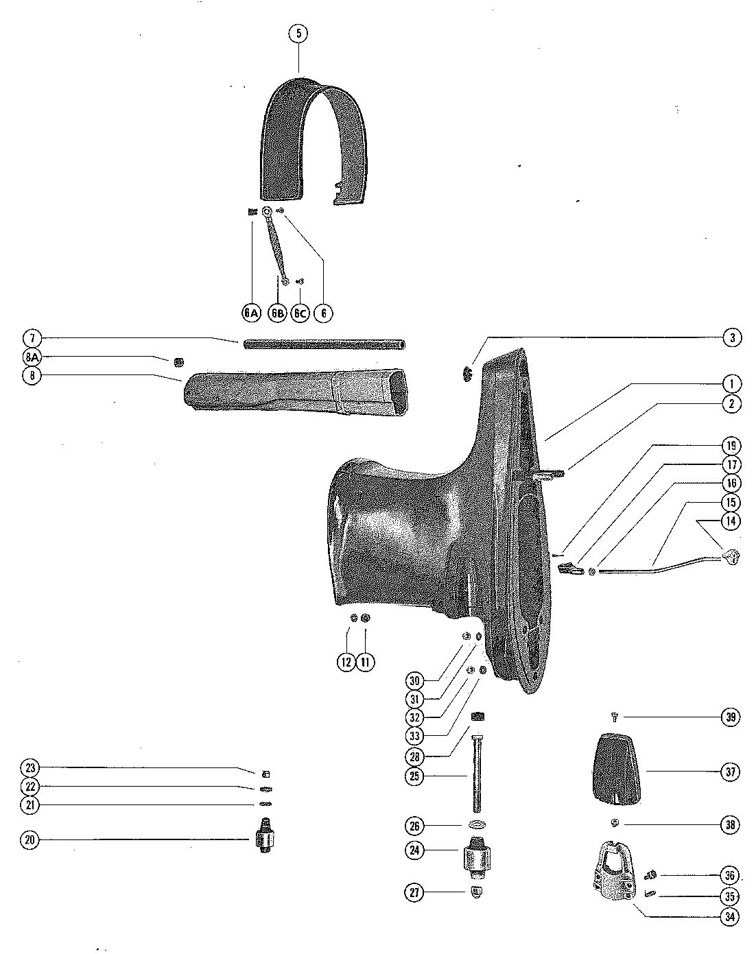 DRIVE SHAFT HOUSING ASSEMBLY