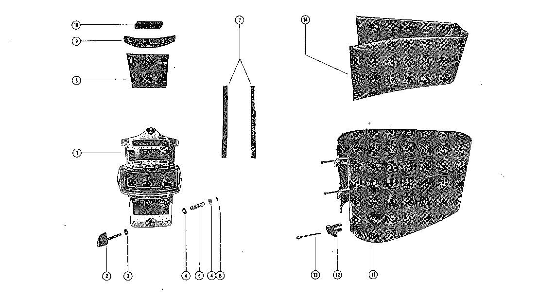 COWLING AND FRONT COVER