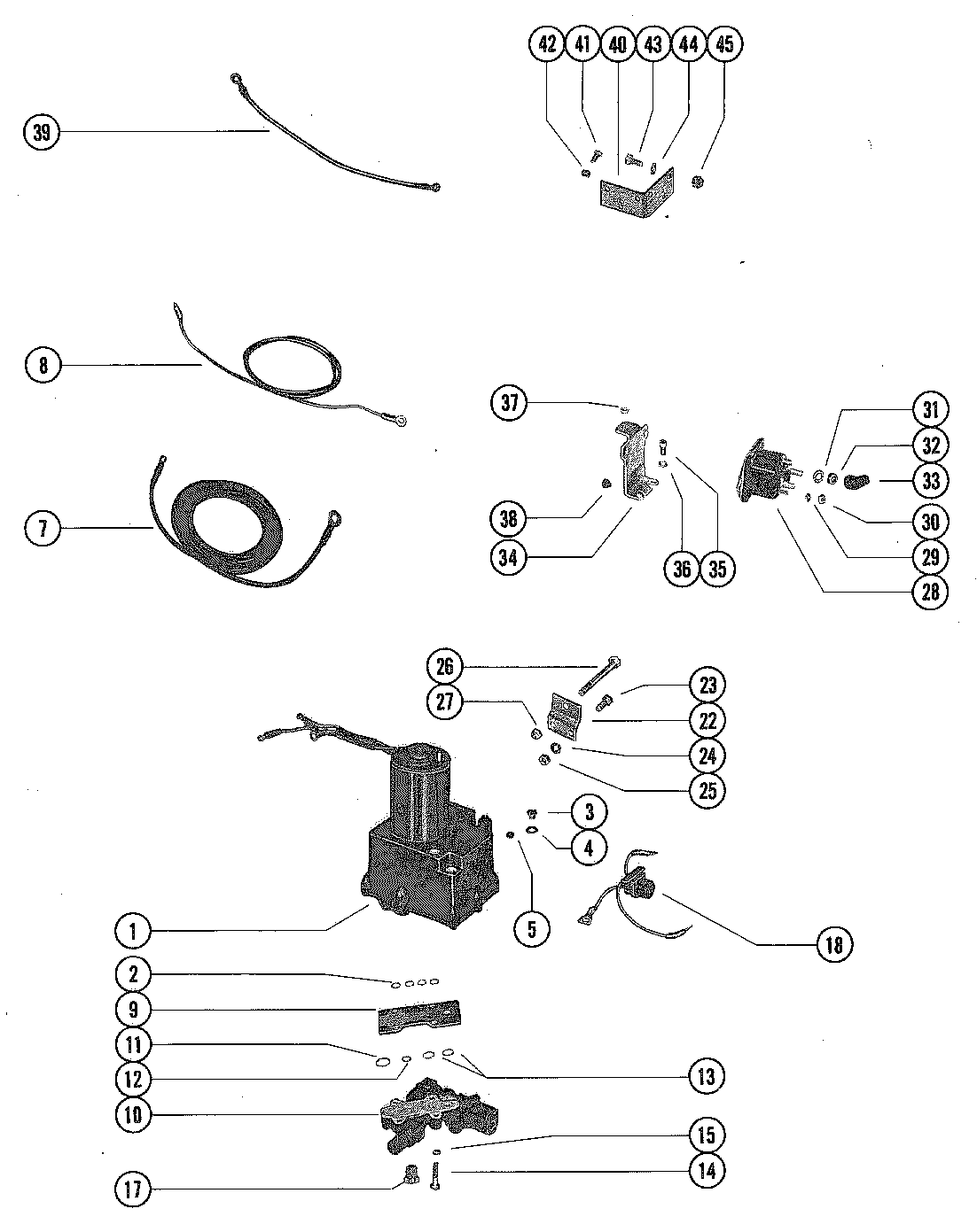 HYDRAULIC PUMP AND CONTROL VALVE