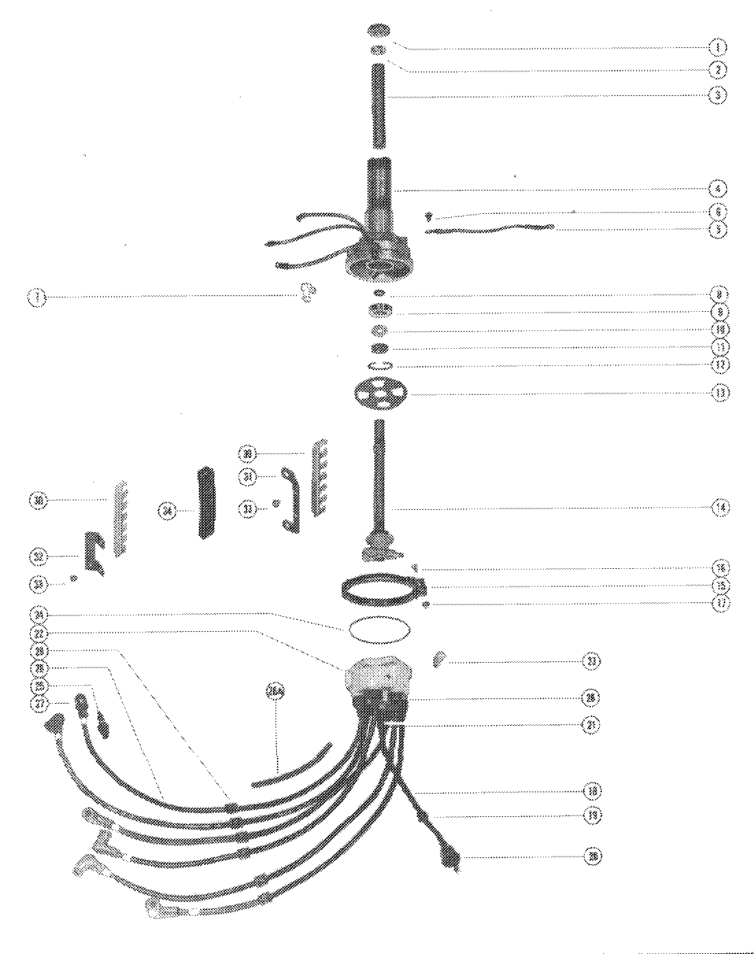 DISTRIBUTOR HOUSING AND ROTOR