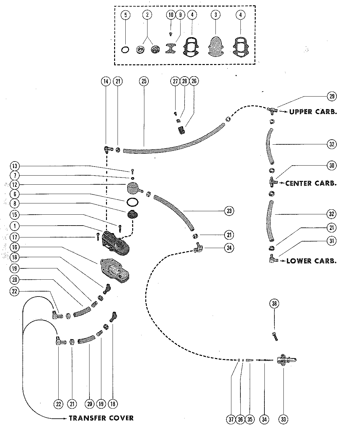 FUEL PUMP AND FUEL LINE ASSEMBLY