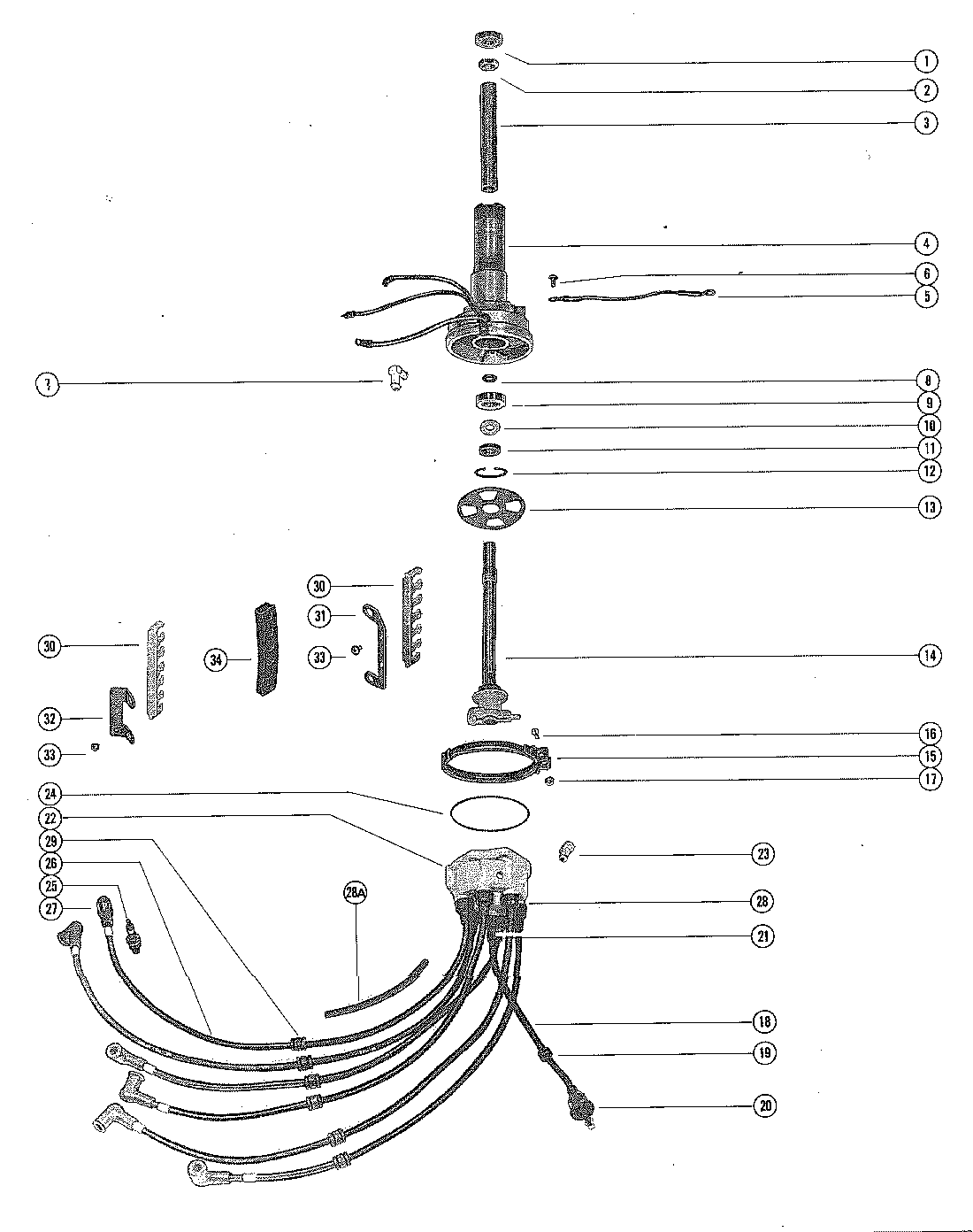 DISTRIBUTOR HOUSING AND ROTOR