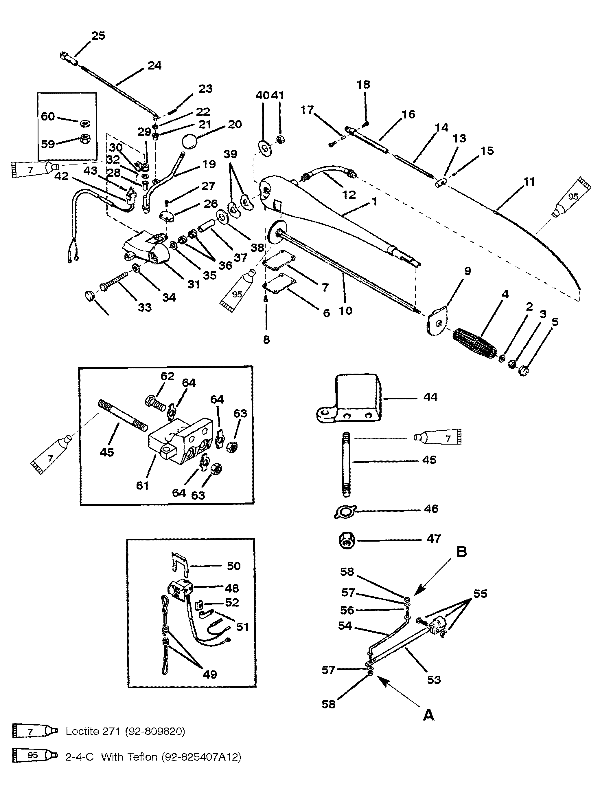 STEERING HANDLE ASSEMBLY