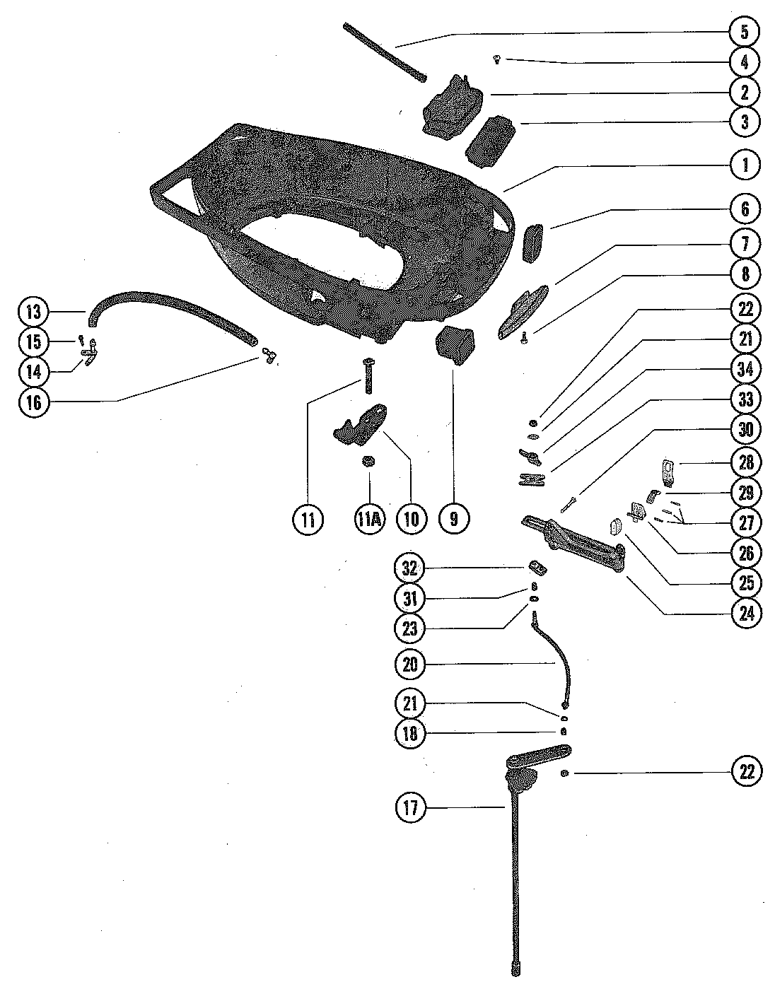 BOTTOM COWL AND SHIFT LINKAGE