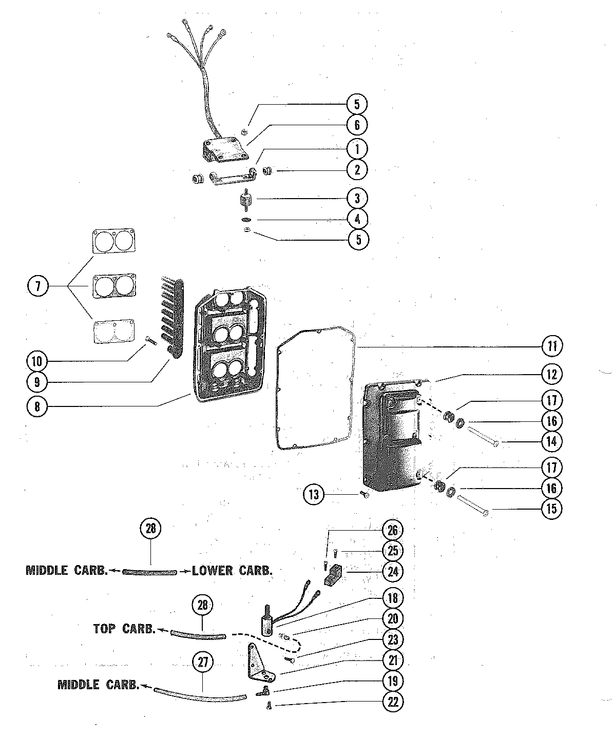 ENRICHER VALVE AND SOUND ATTENUATOR