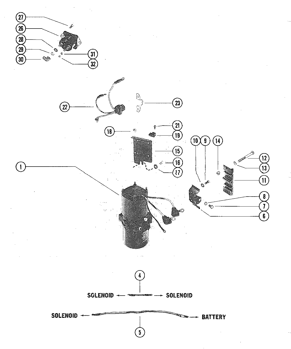 HYDRAULIC PUMP AND MOUNTING BRACKETS